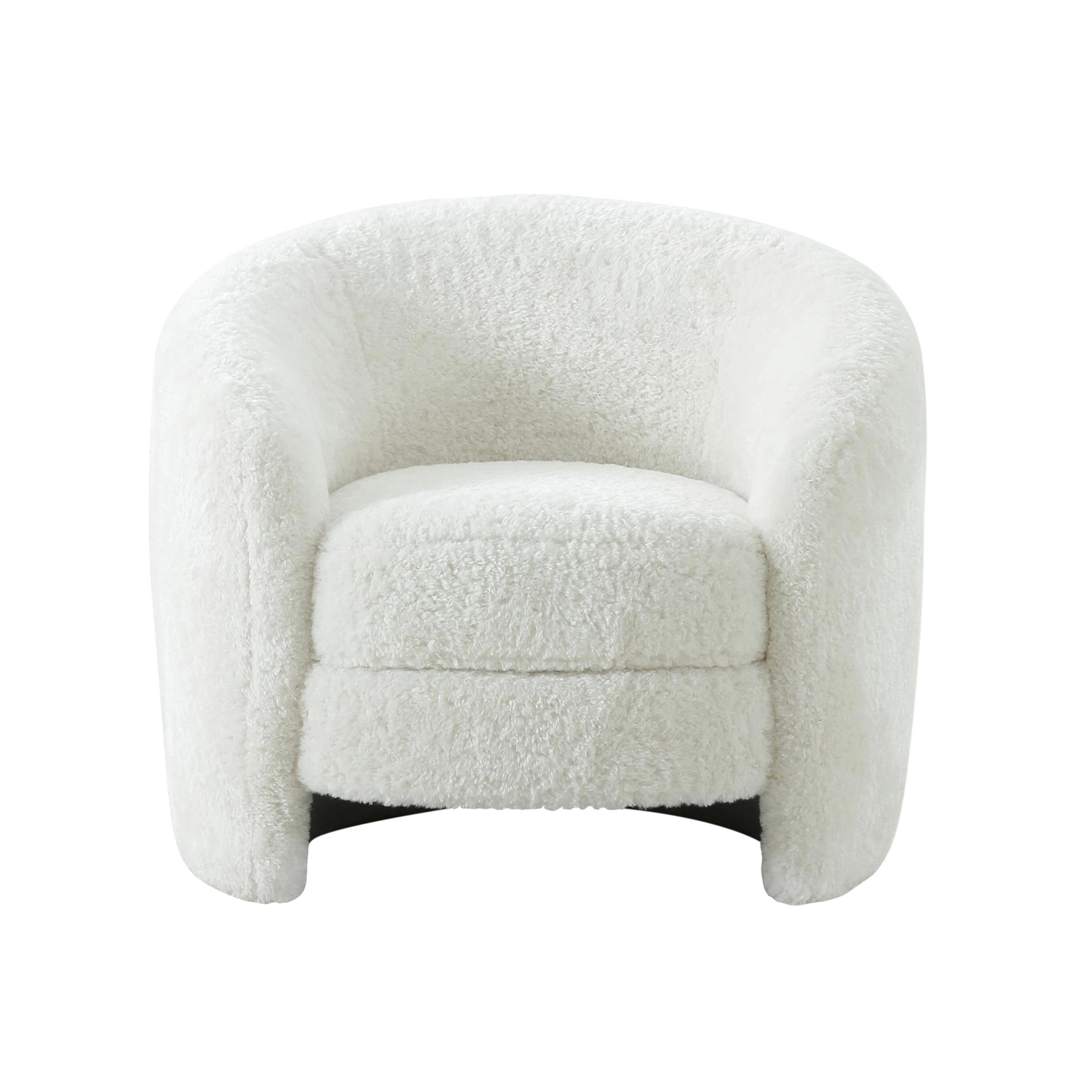 Fauteuil en fausse peau de mouton Dakota 
