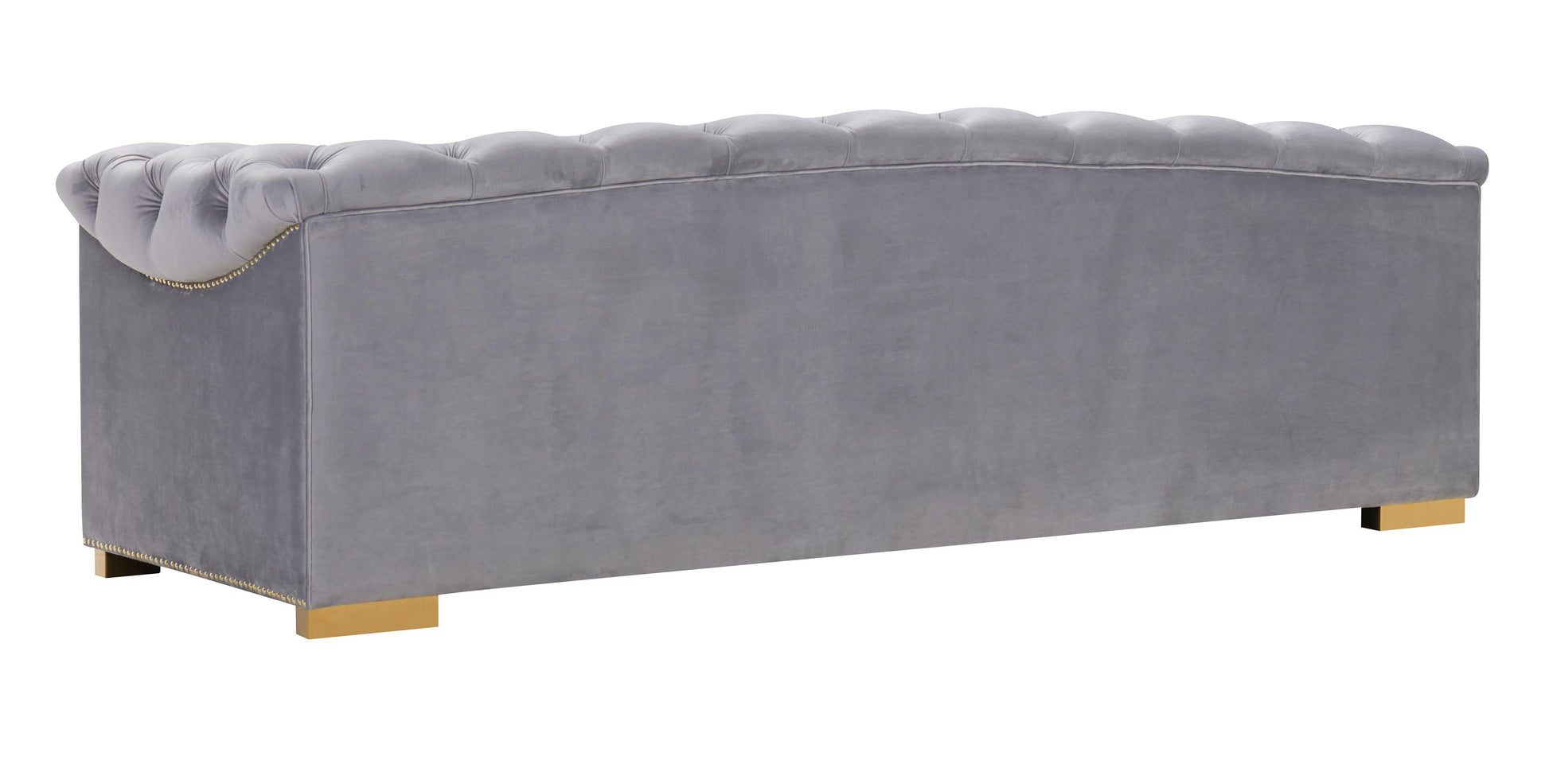 Farah Cream Velvet Sofa By Inspire Me! Home Decor