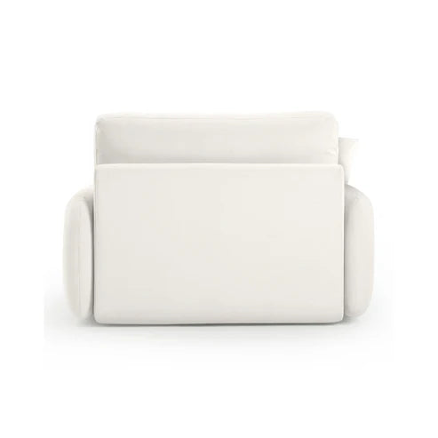 Rachelle Cream Performance Velvet Lounge Chair