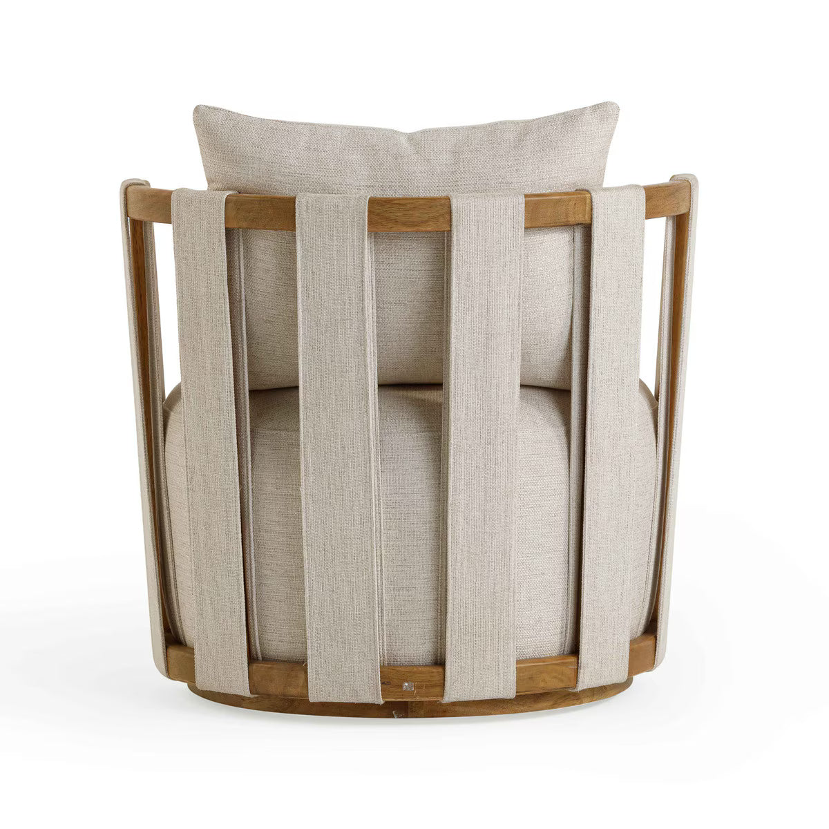 Paolo Textured Weave Swivel Chair