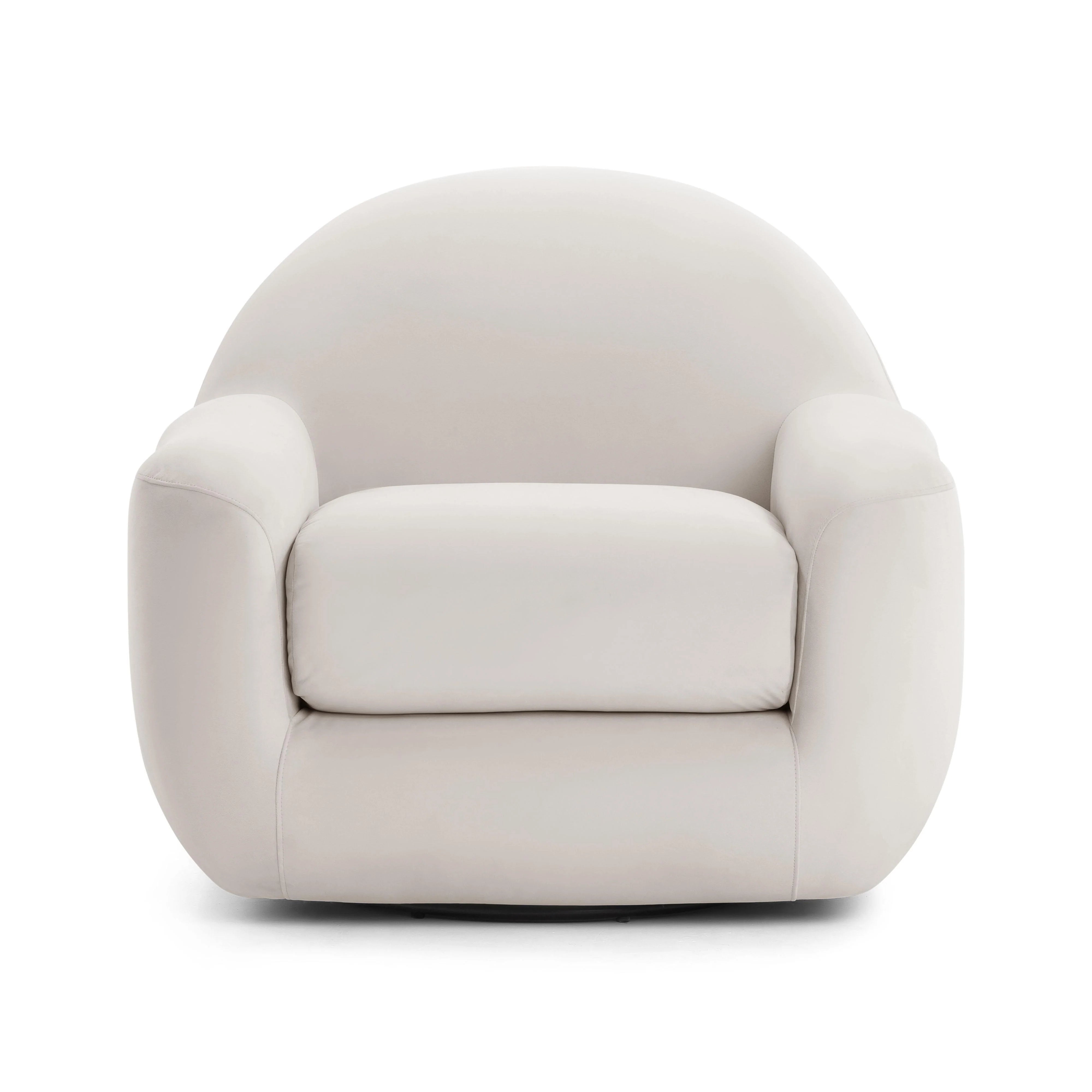 Tiago Performance Velvet Swivel Accent Chair