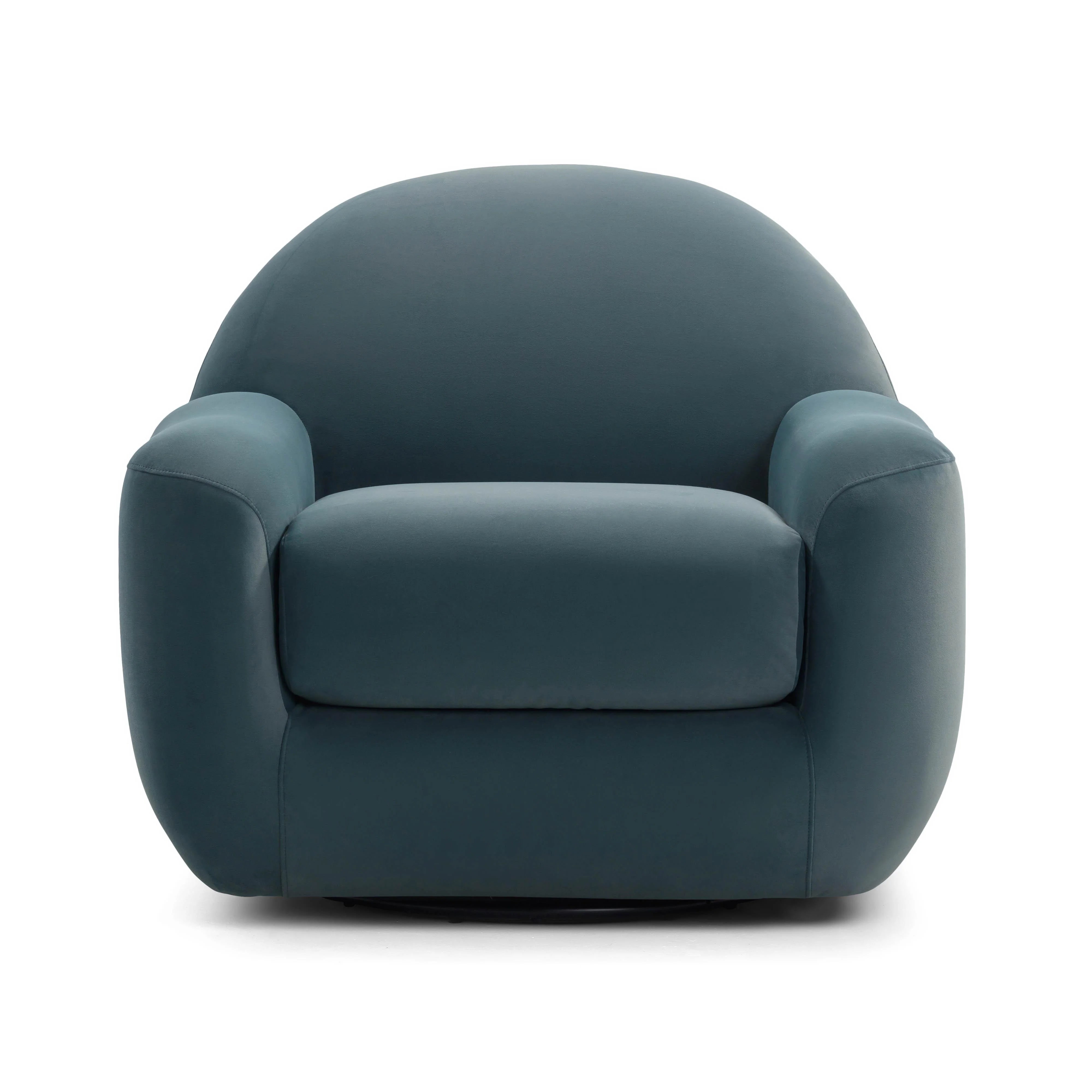 Tiago Performance Velvet Swivel Accent Chair