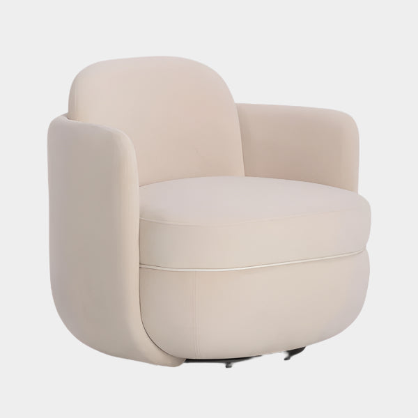 Wolfie Velvet Swivel Chair