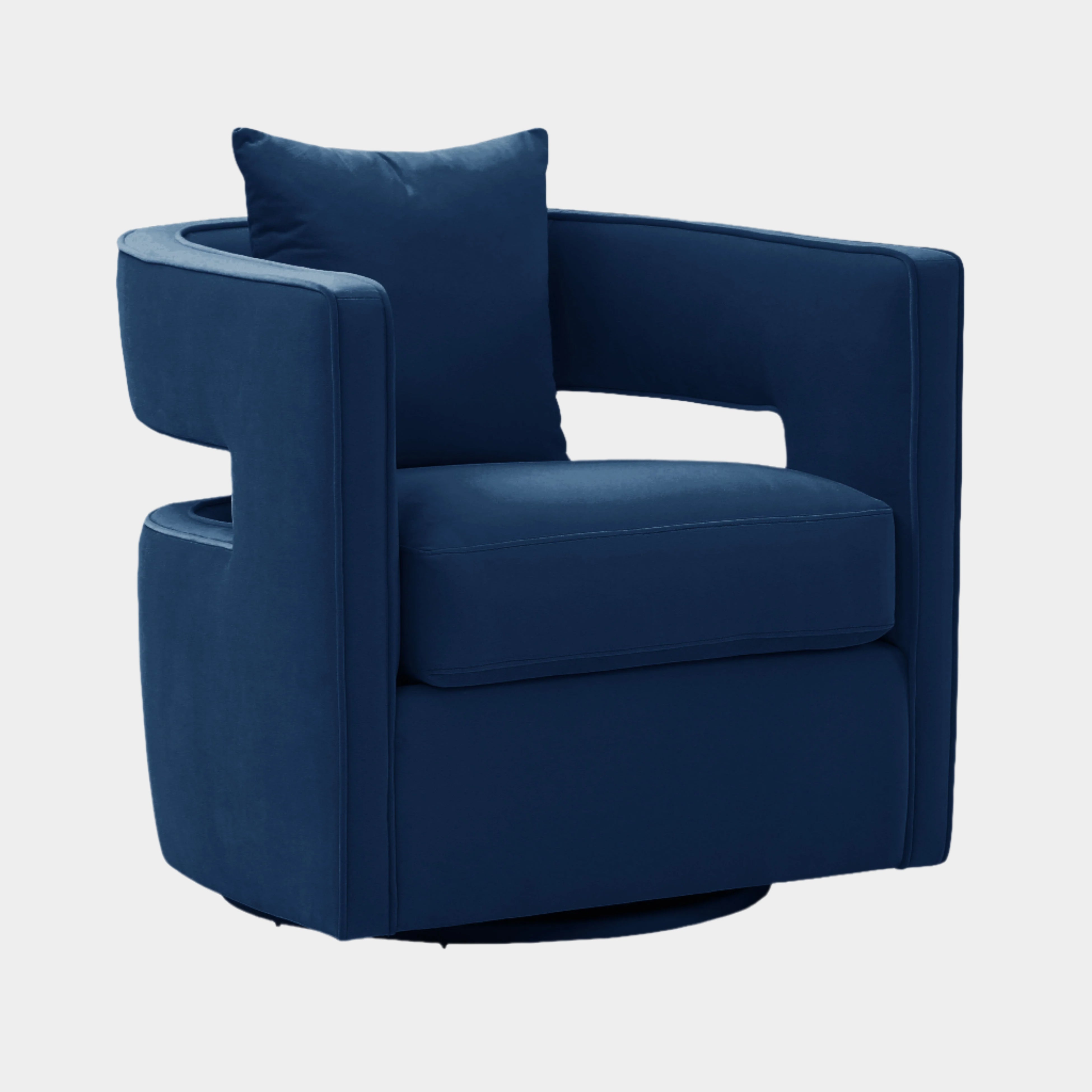 Kennedy Navy Swivel Chair