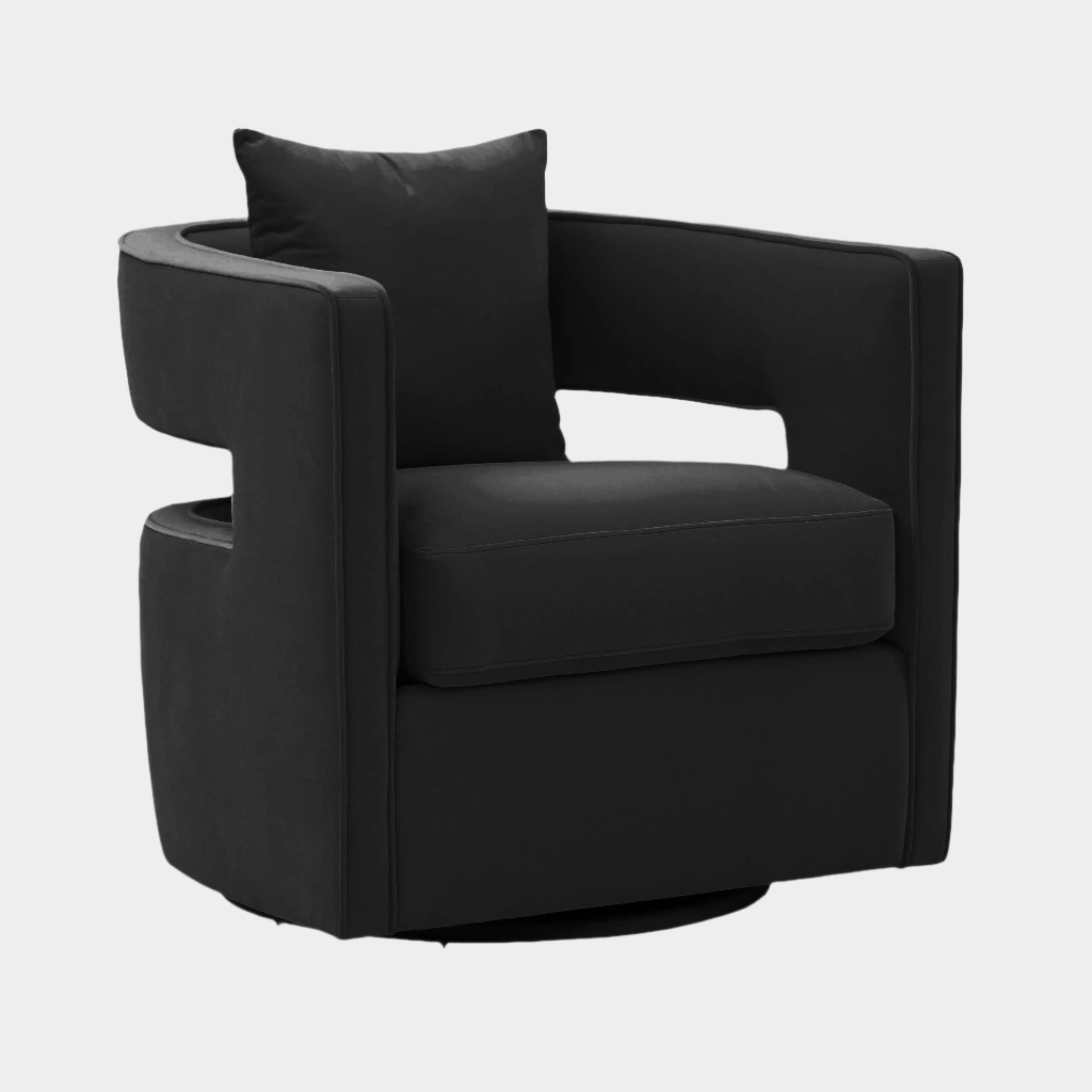 Kennedy Black Swivel Chair