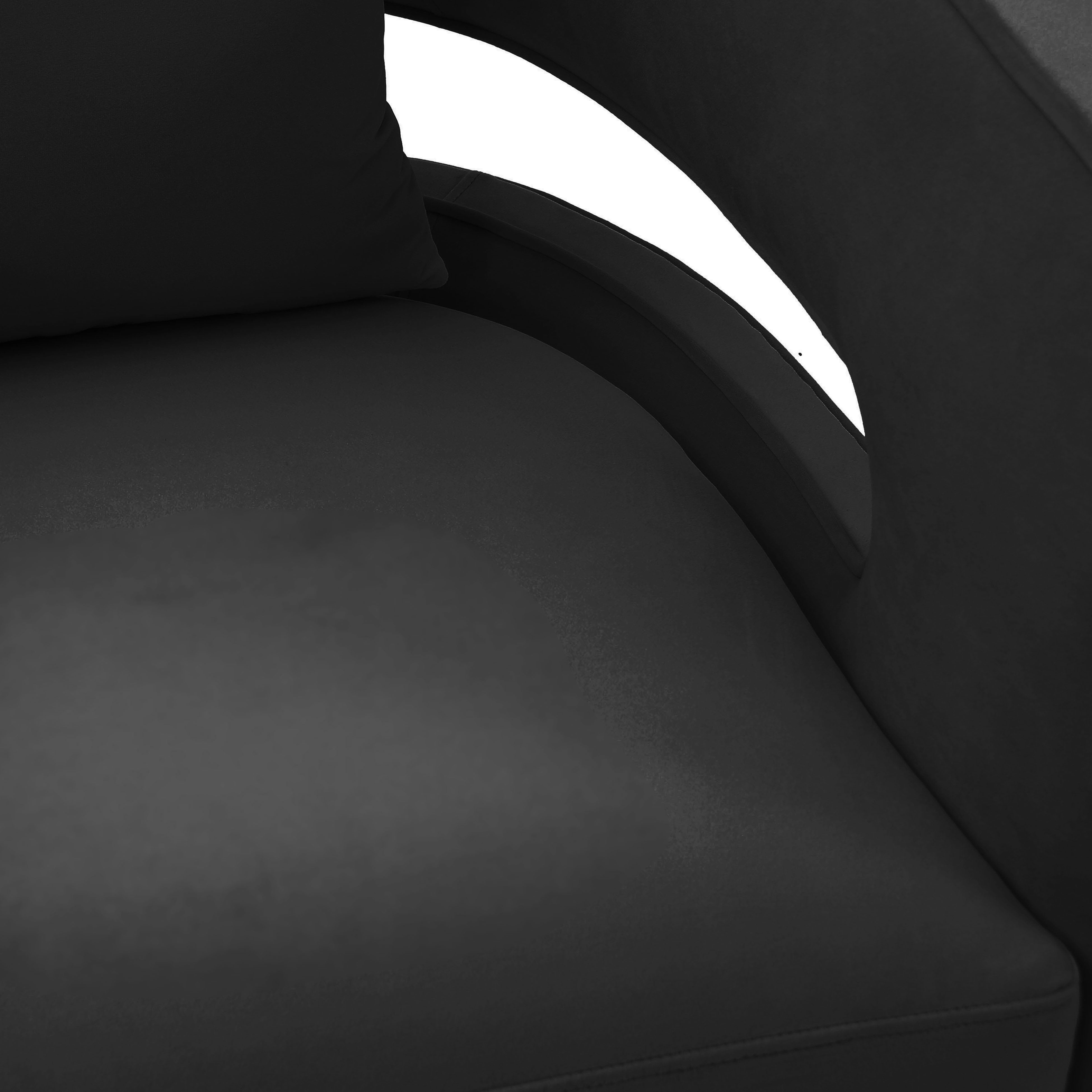 Chaise pivotante noire Kennedy 