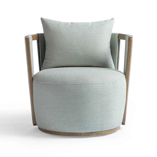 Paolo Textured Weave Swivel Chair