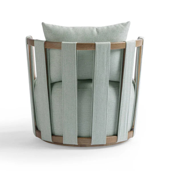 Paolo Textured Weave Swivel Chair
