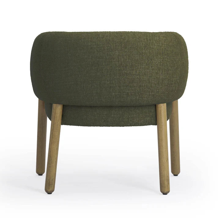 Foxy Textured Fabric Accent Chair
