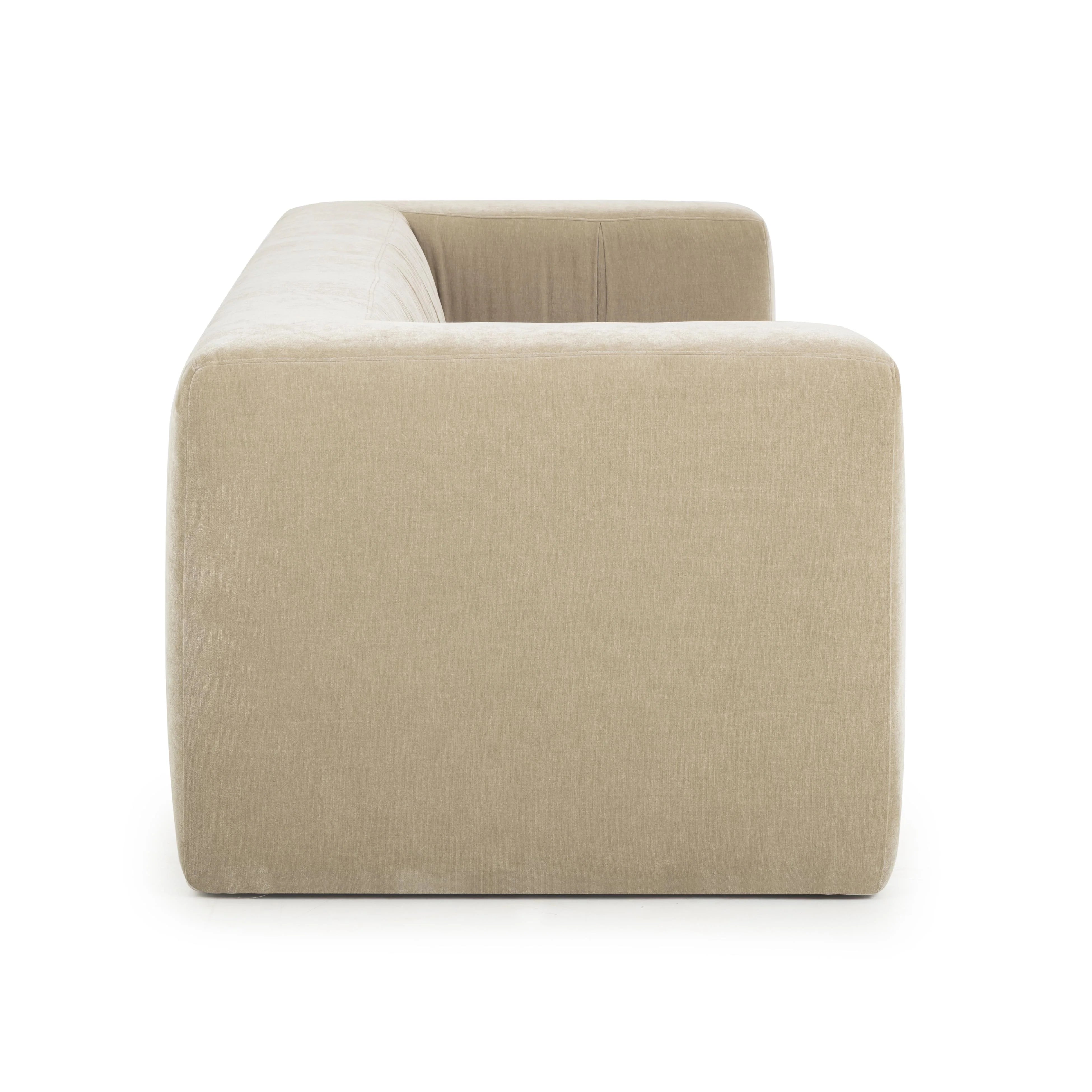 Alder 89" Upcycled Contract-Grade Chenille Sofa