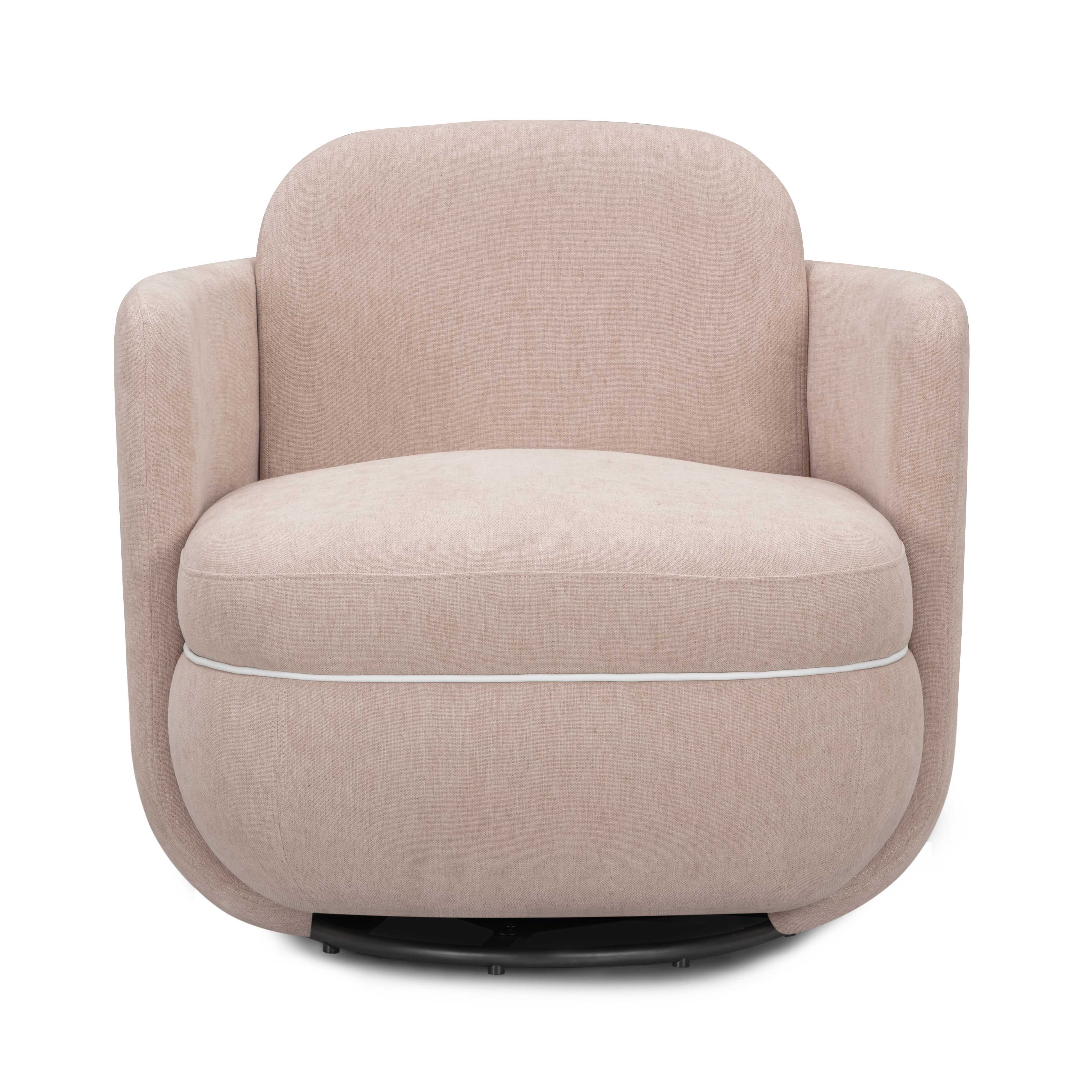 Wolfie Performance Chenille Swivel Accent Chair