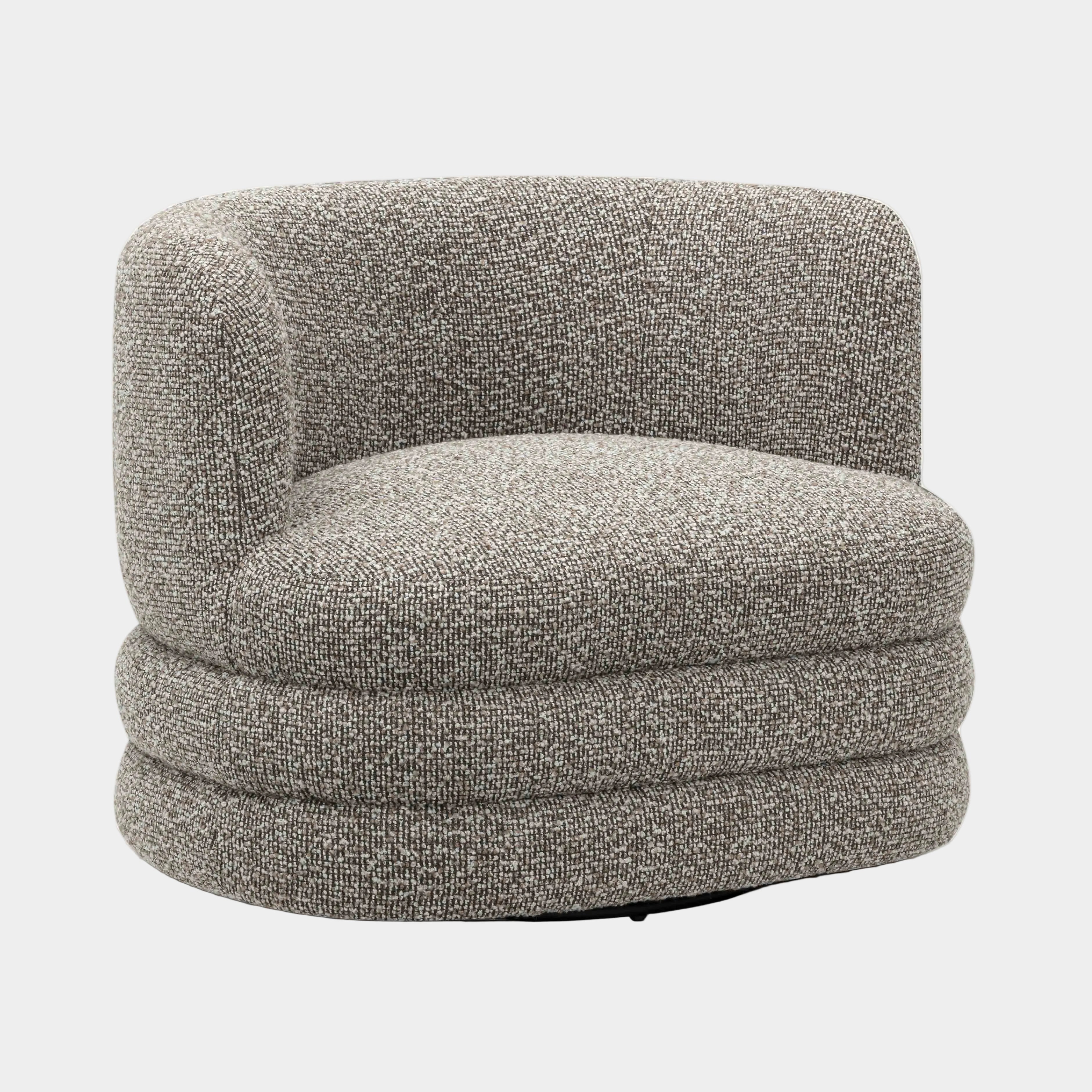 Astor Heavy Performance Boucle Swivel Hotel Lounge Chair