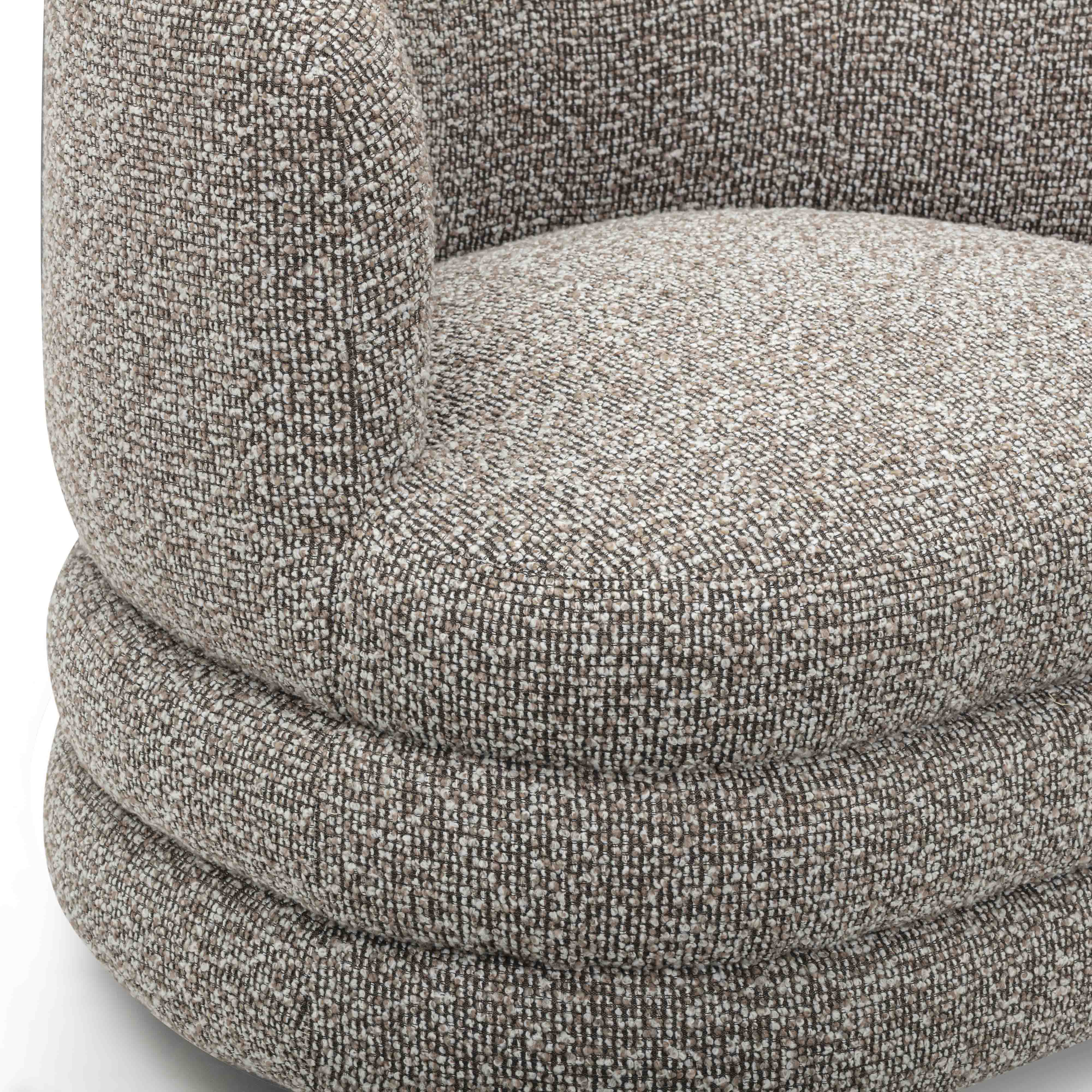 Astor Heavy Performance Boucle Swivel Hotel Lounge Chair