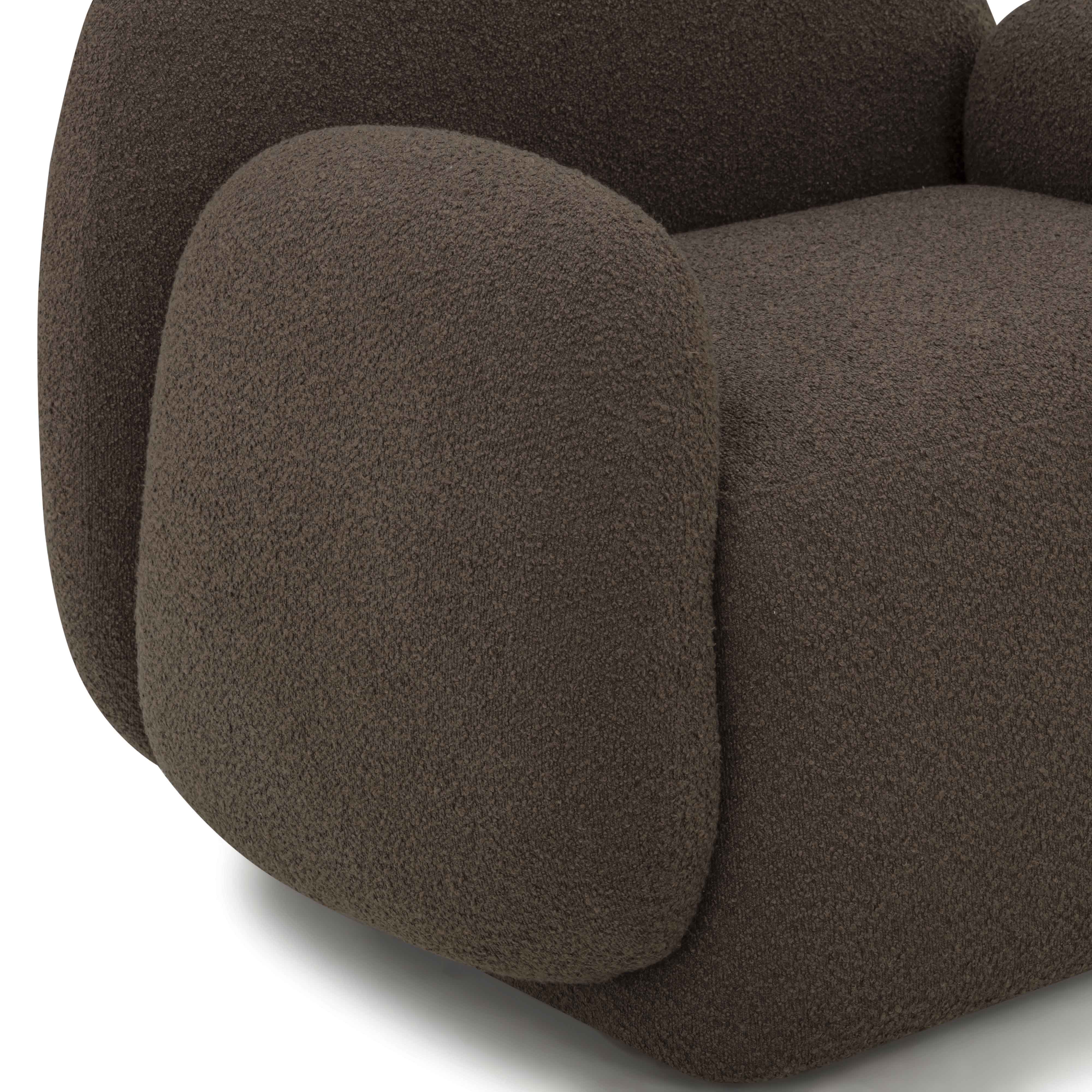 Marius Contract-Grade Boucle Accent Chair