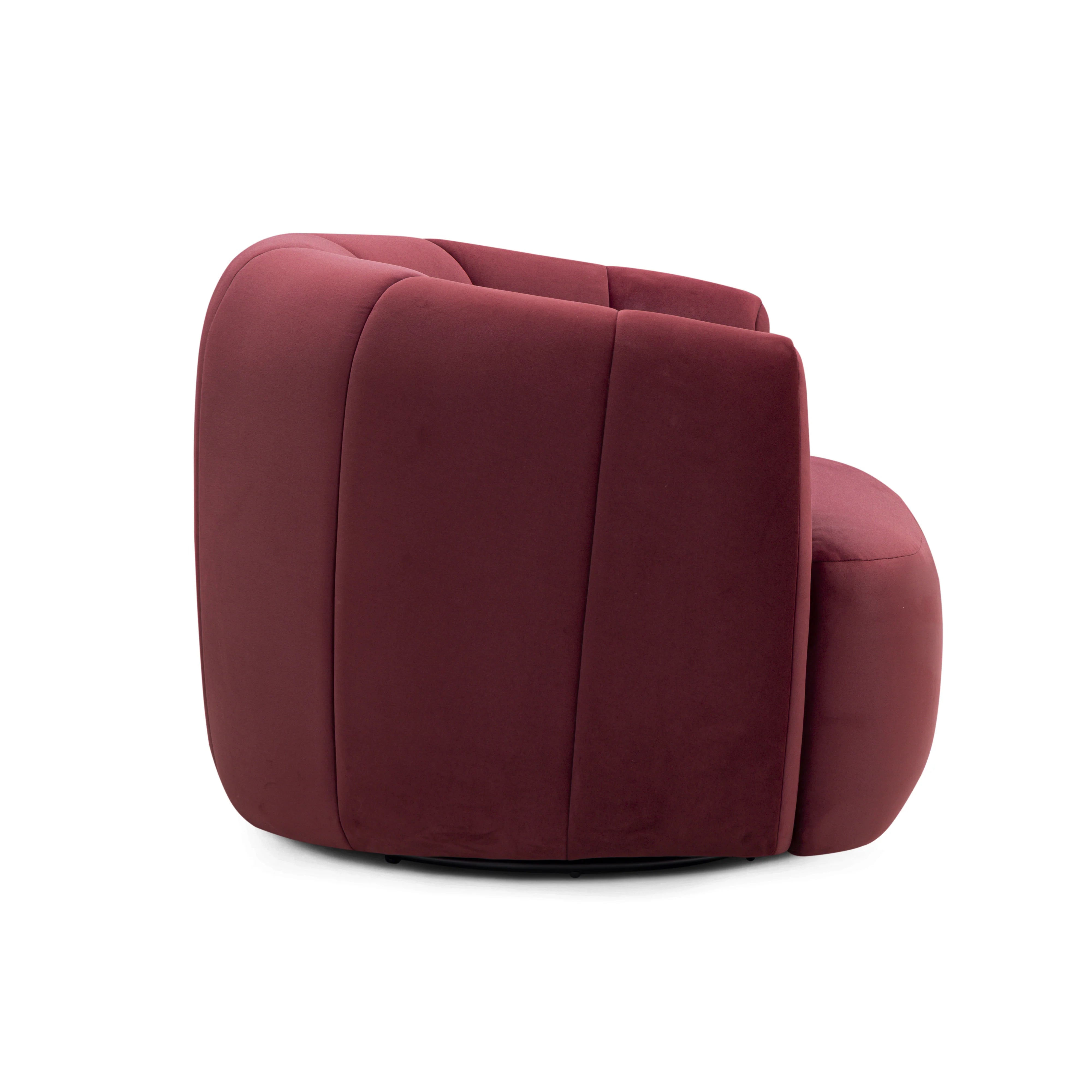 Jasmine Performance Velvet Swivel Accent Chair