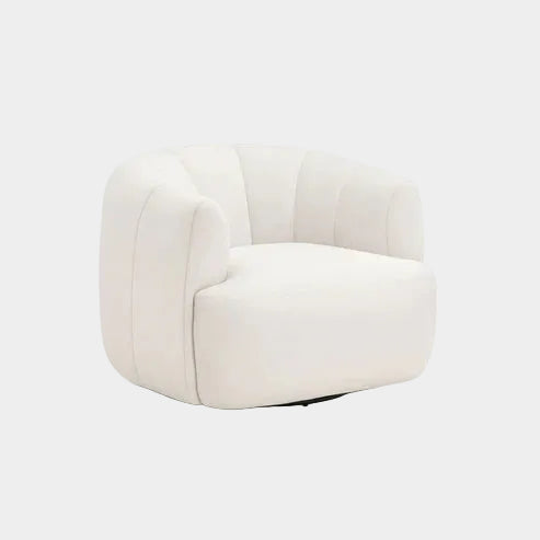 Jasmine Performance Velvet Swivel Accent Chair