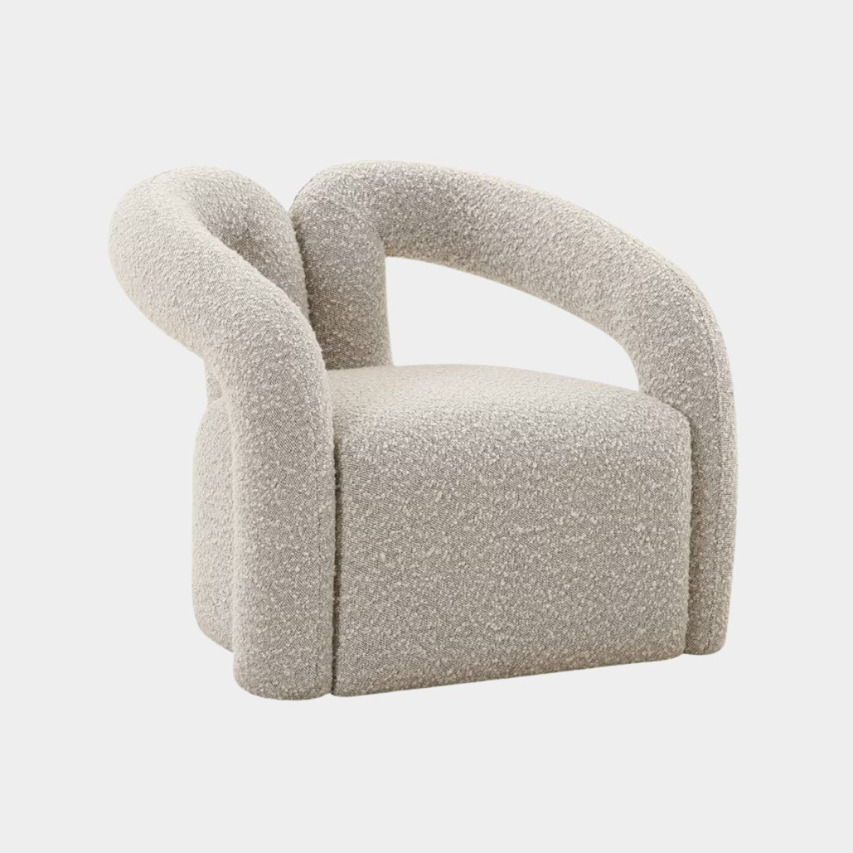 Jenn Speckled Boucle Accent Chair