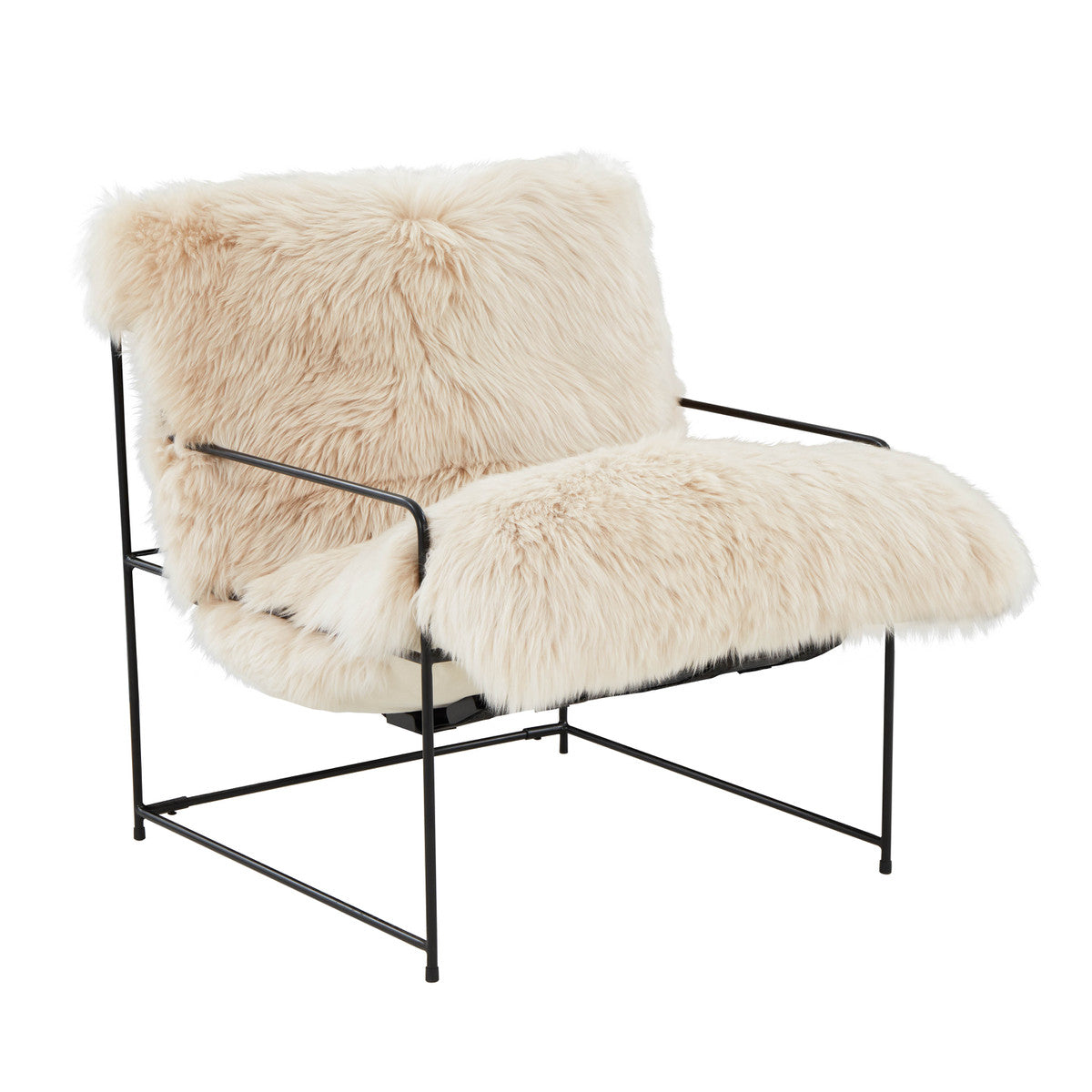 Kimi Genuine Sheepskin Chair