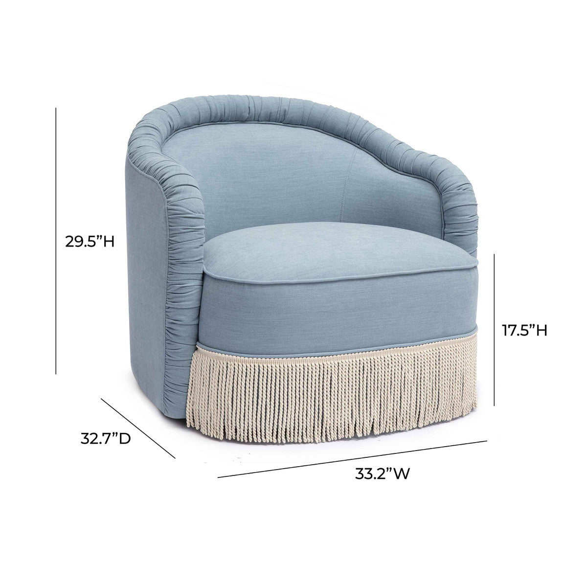 Pamela Tassel Lounge Chair