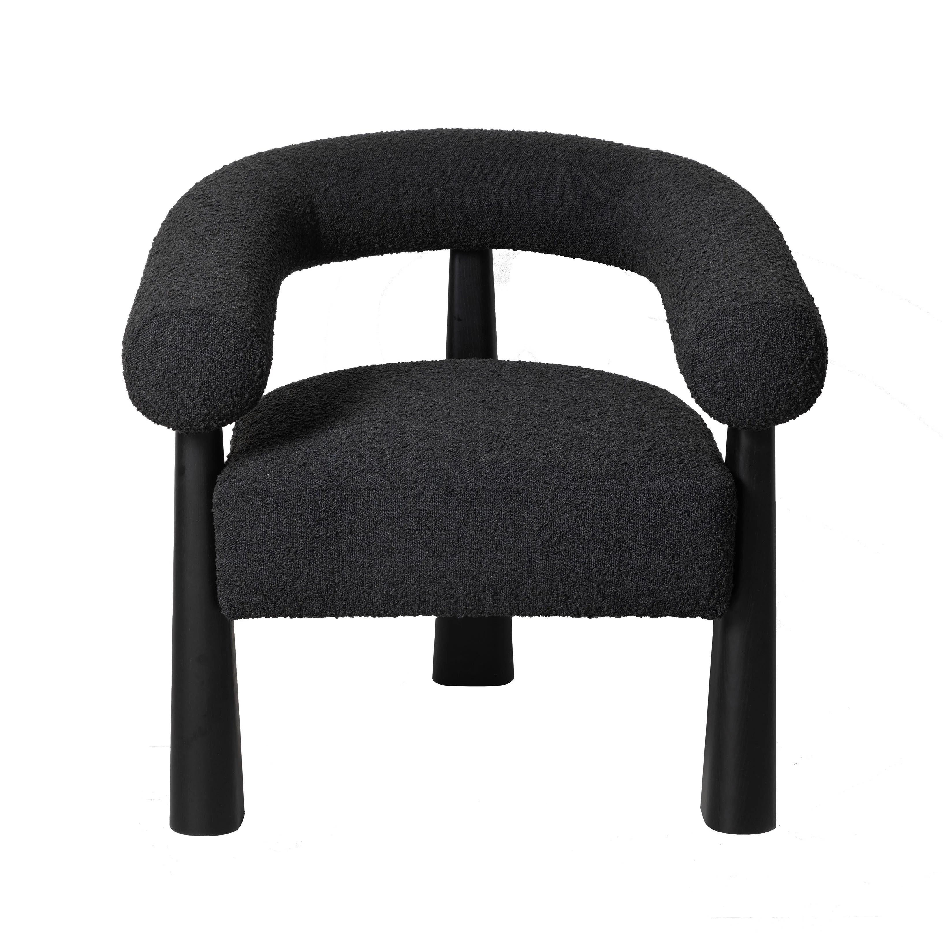 Fauteuil d'appoint Performance Boucle Spara crème