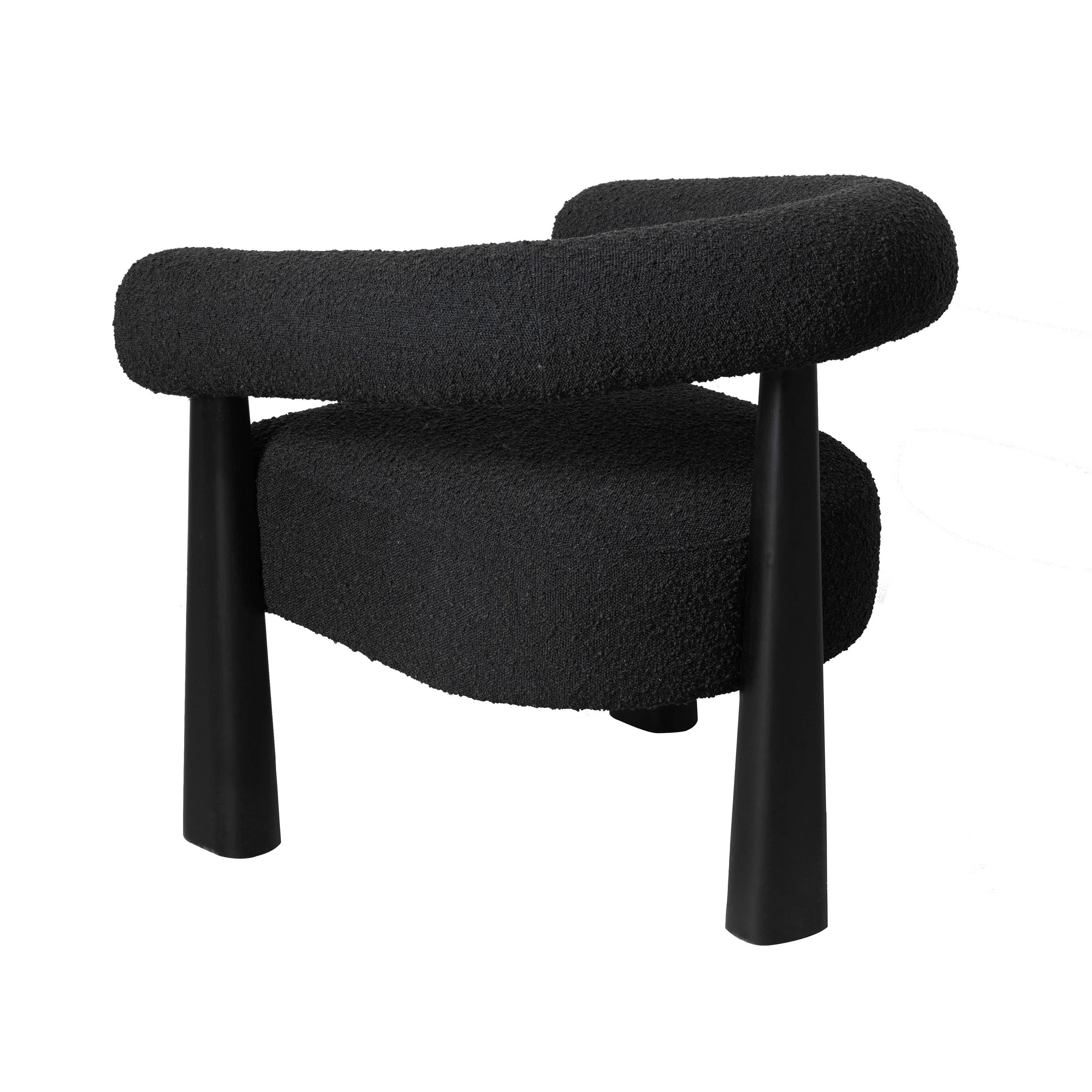 Fauteuil d'appoint Performance Boucle Spara crème