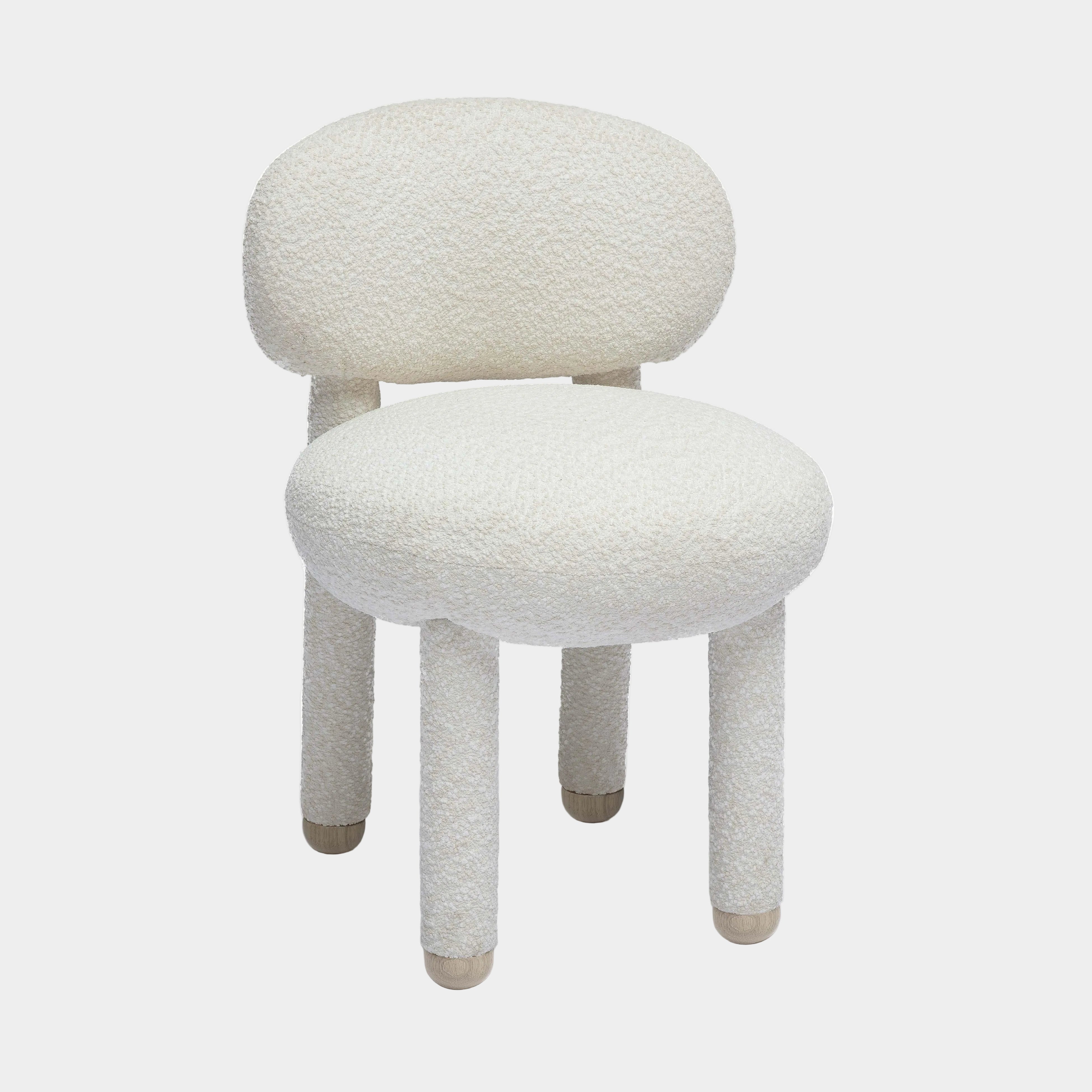 Manu Nubby Performance Fabric Side Chair