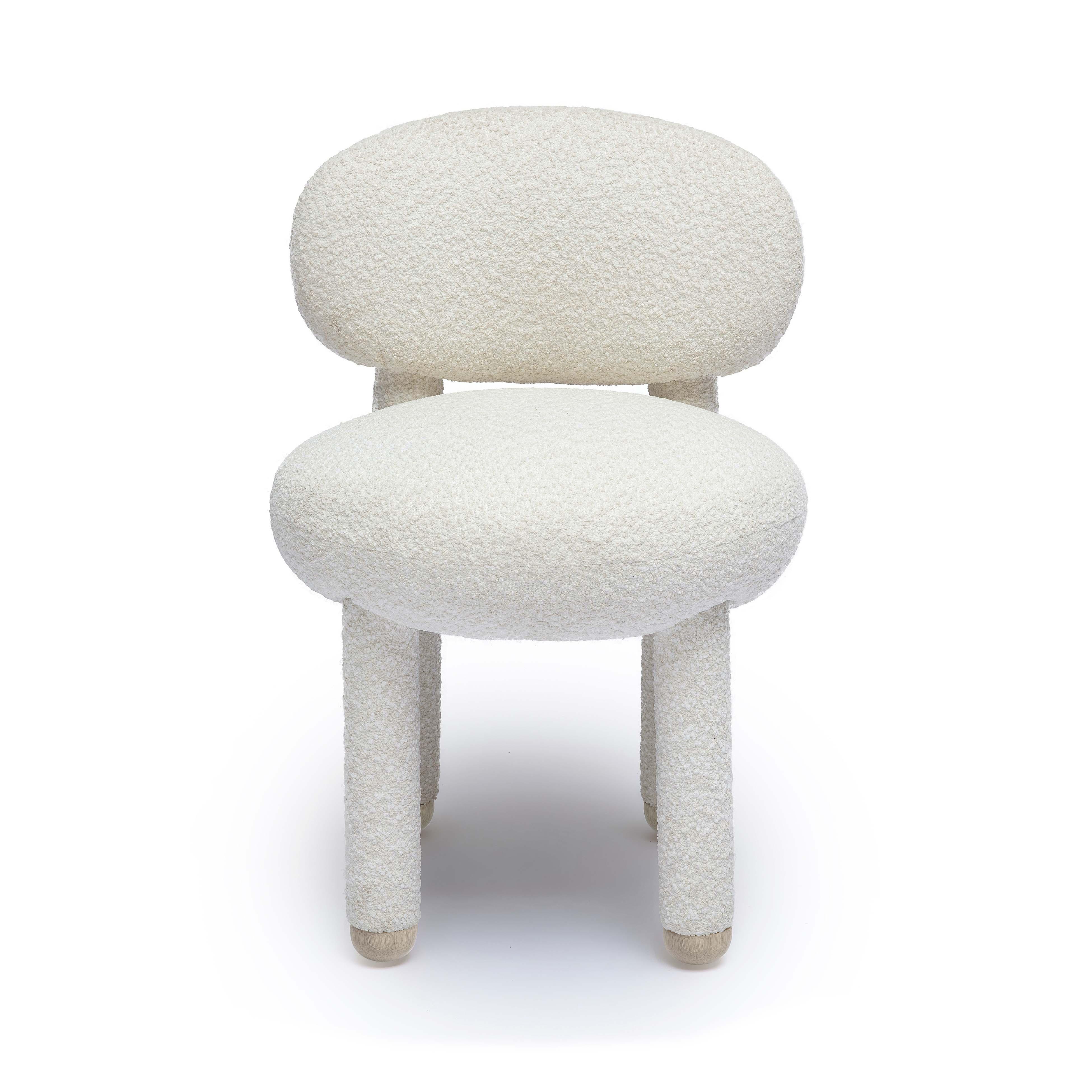 Manu Nubby Performance Fabric Side Chair