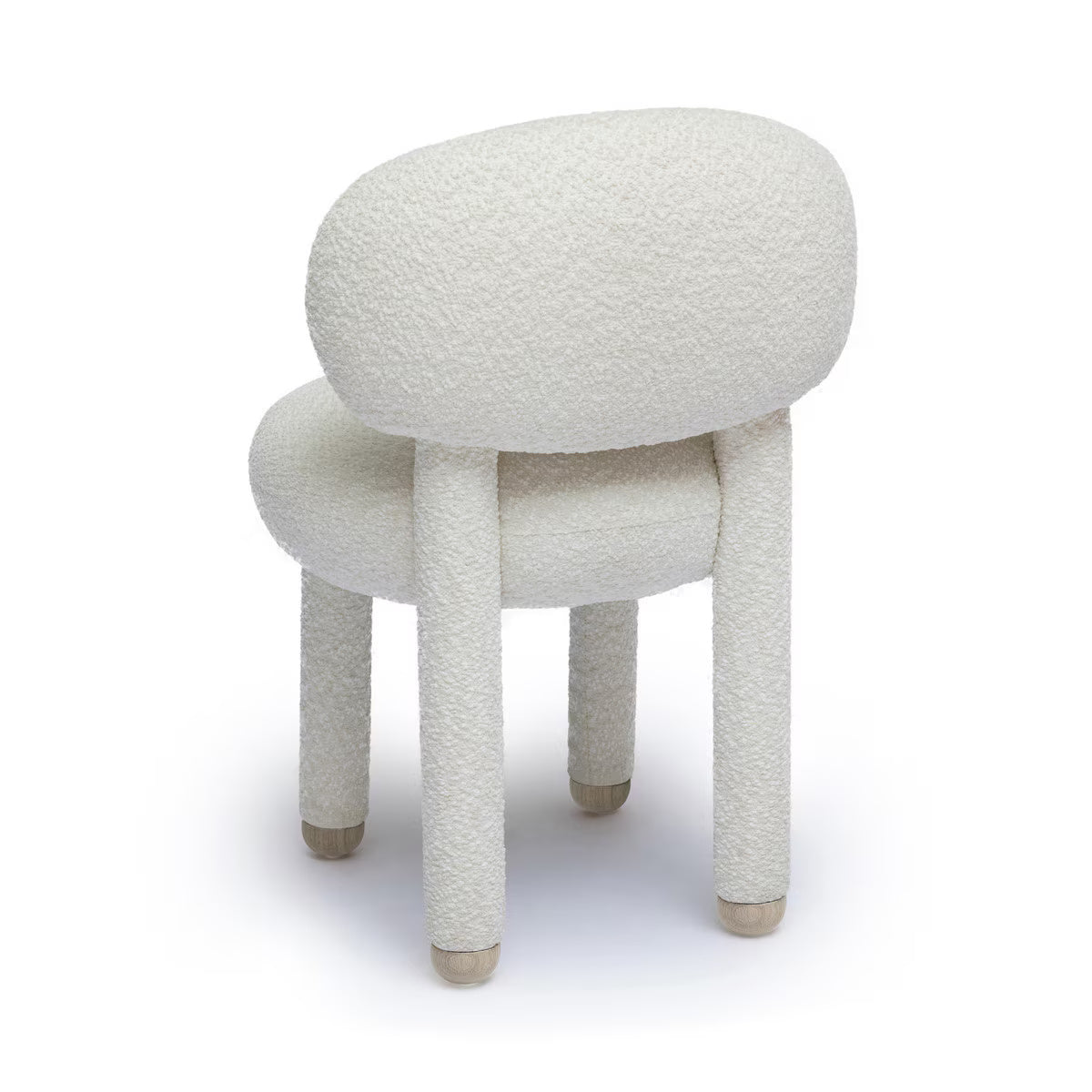 Manu Cream Performance Boucle Side Chair