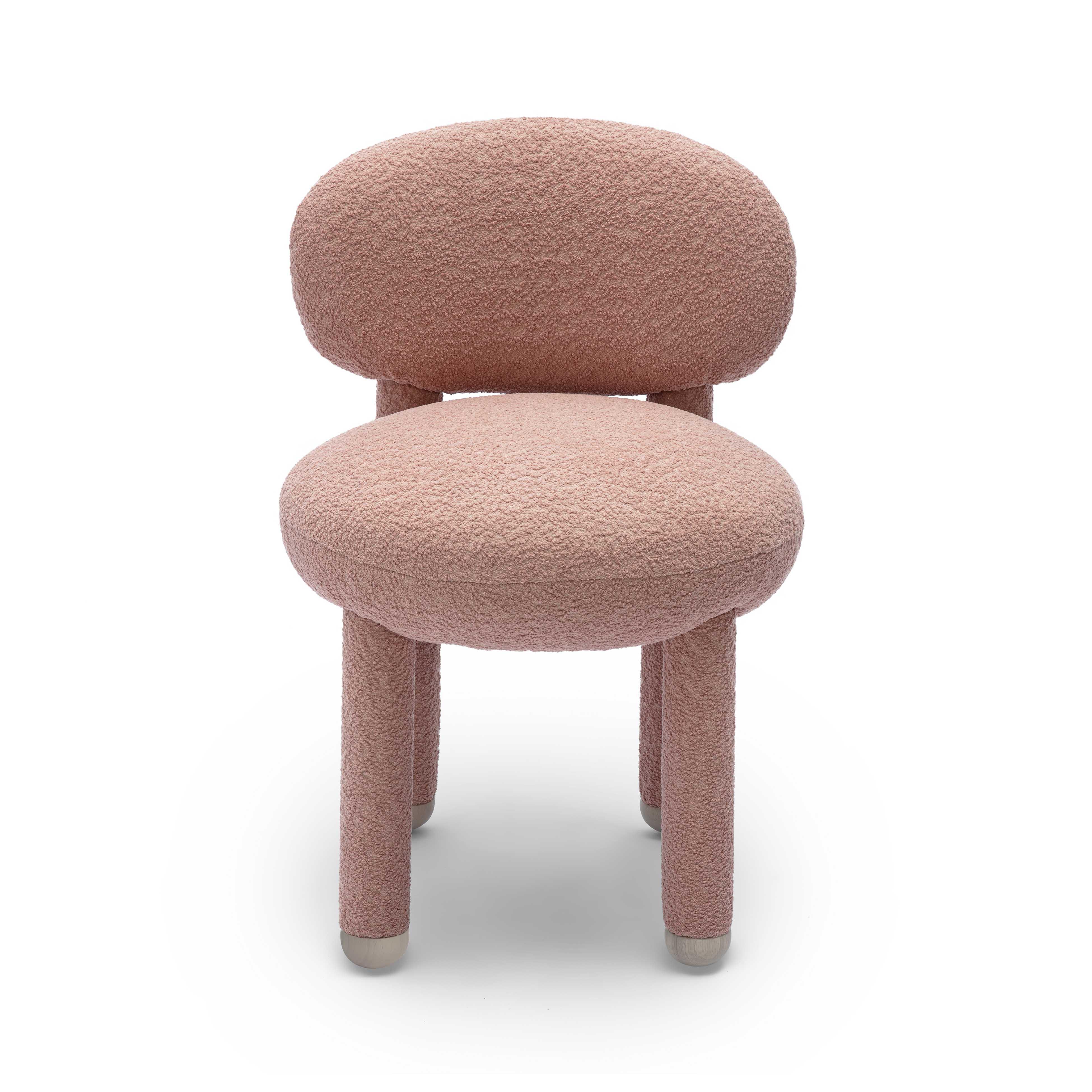 Manu Nubby Performance Fabric Side Chair