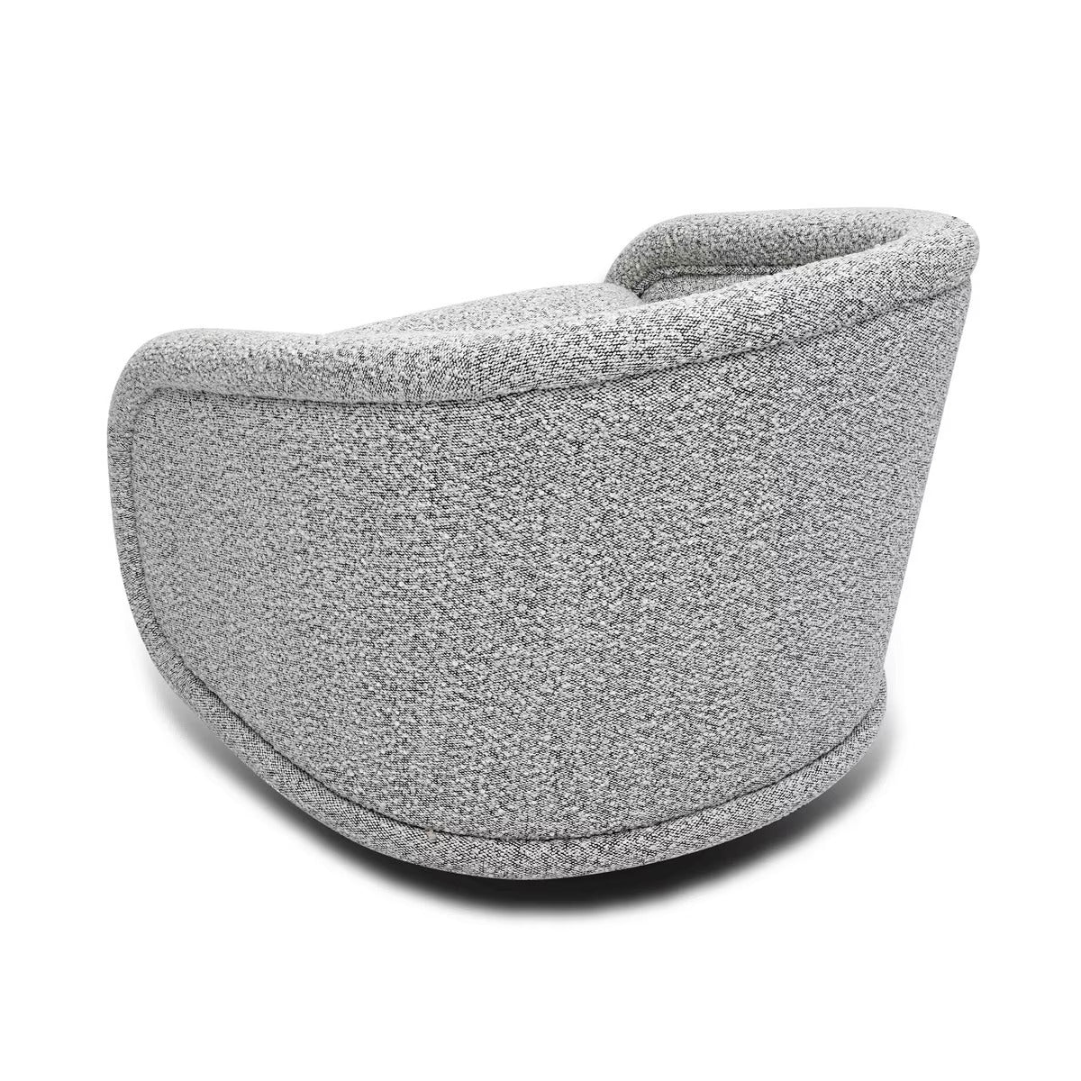 Rory Grey Boucle Swivel Chair