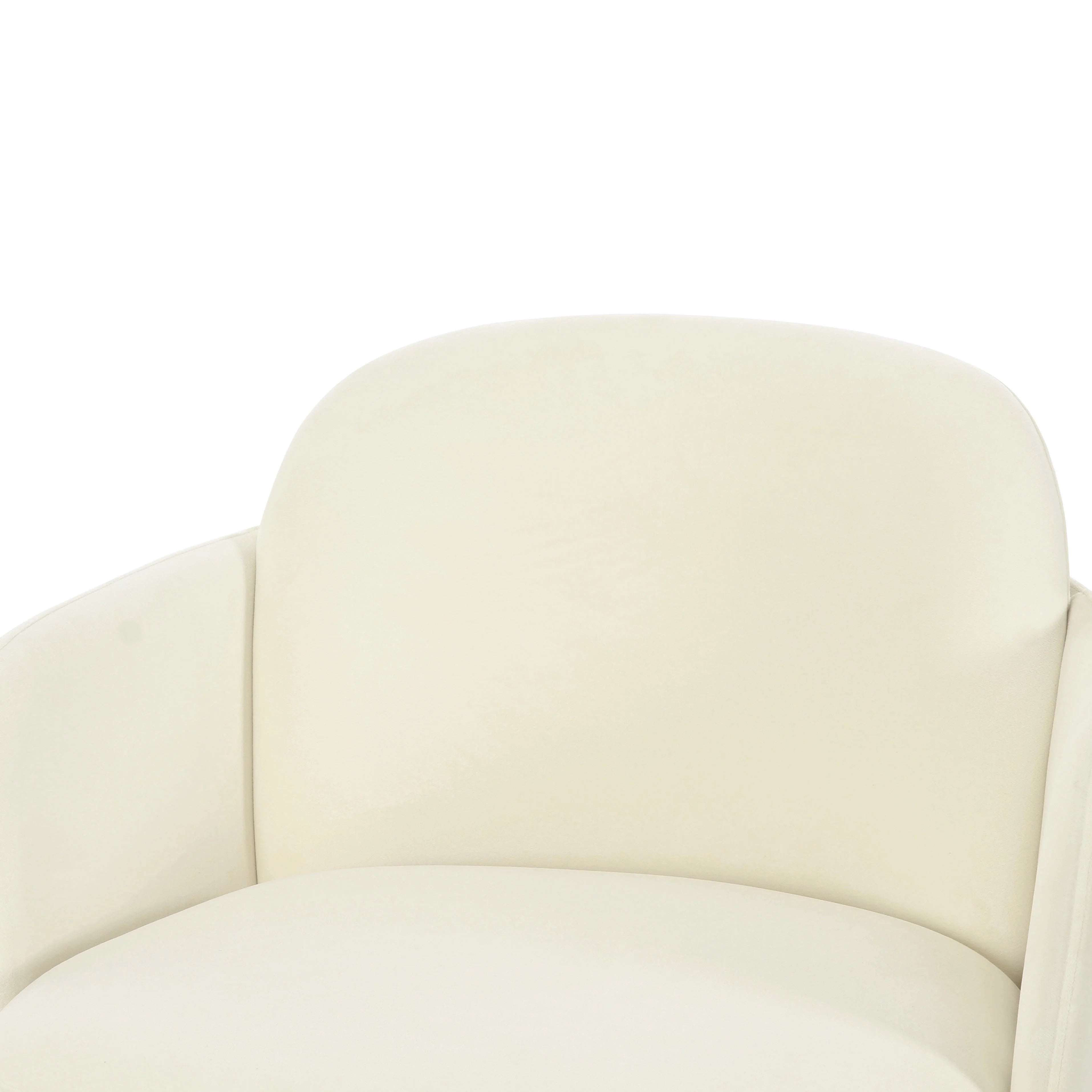 Solange Performance Velvet Swivel Accent Chair
