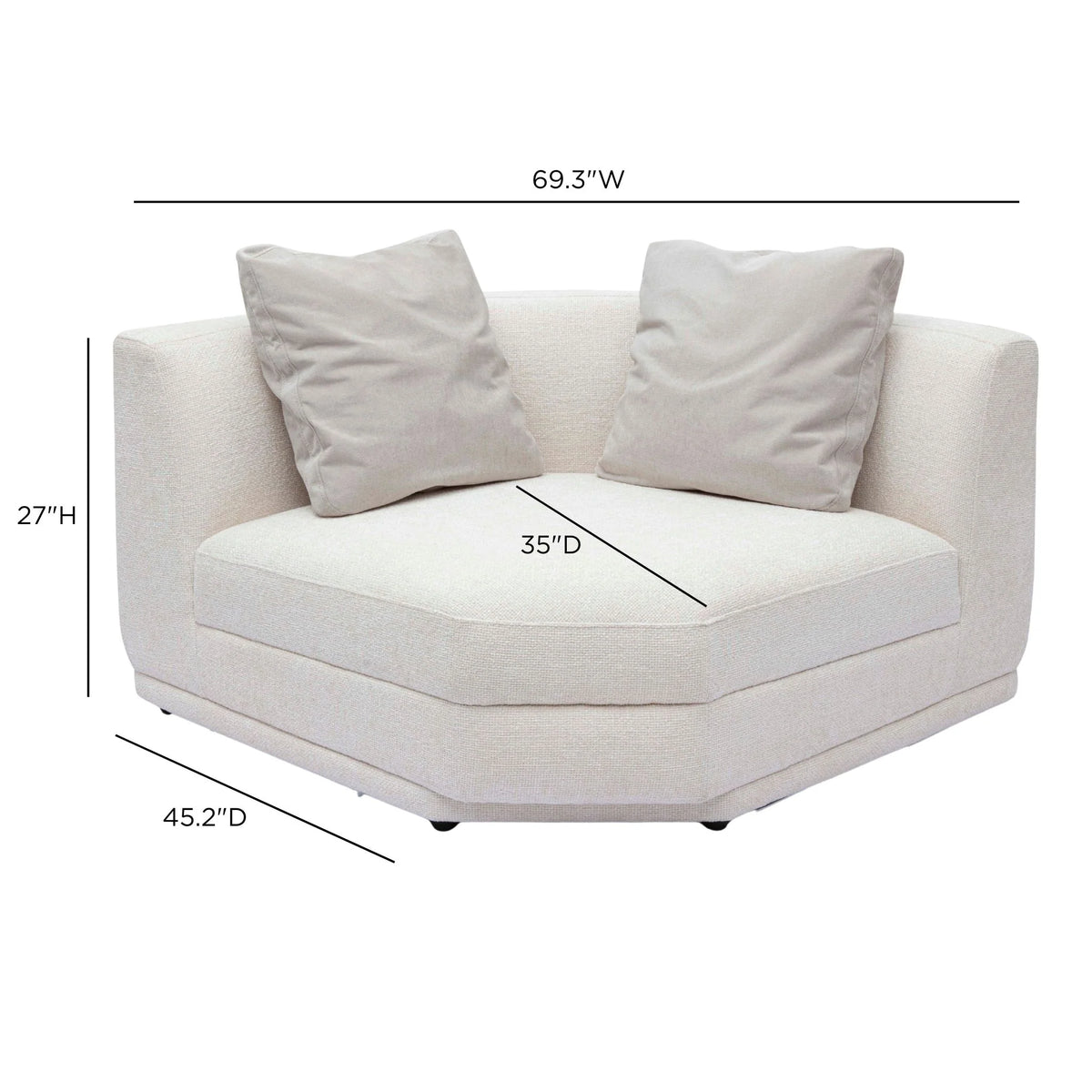 Perry Modular Corner Wedge