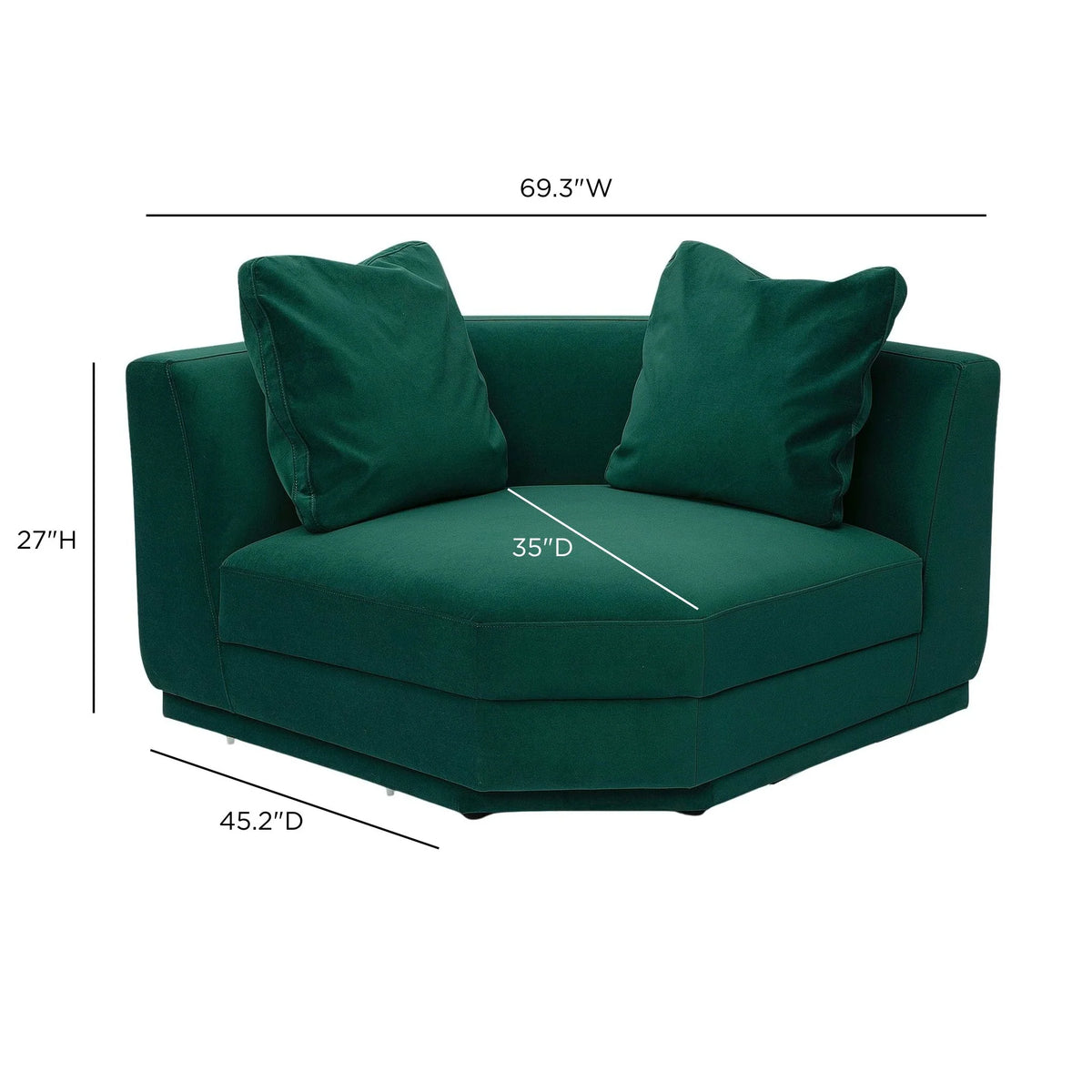 Perry Modular Corner Wedge