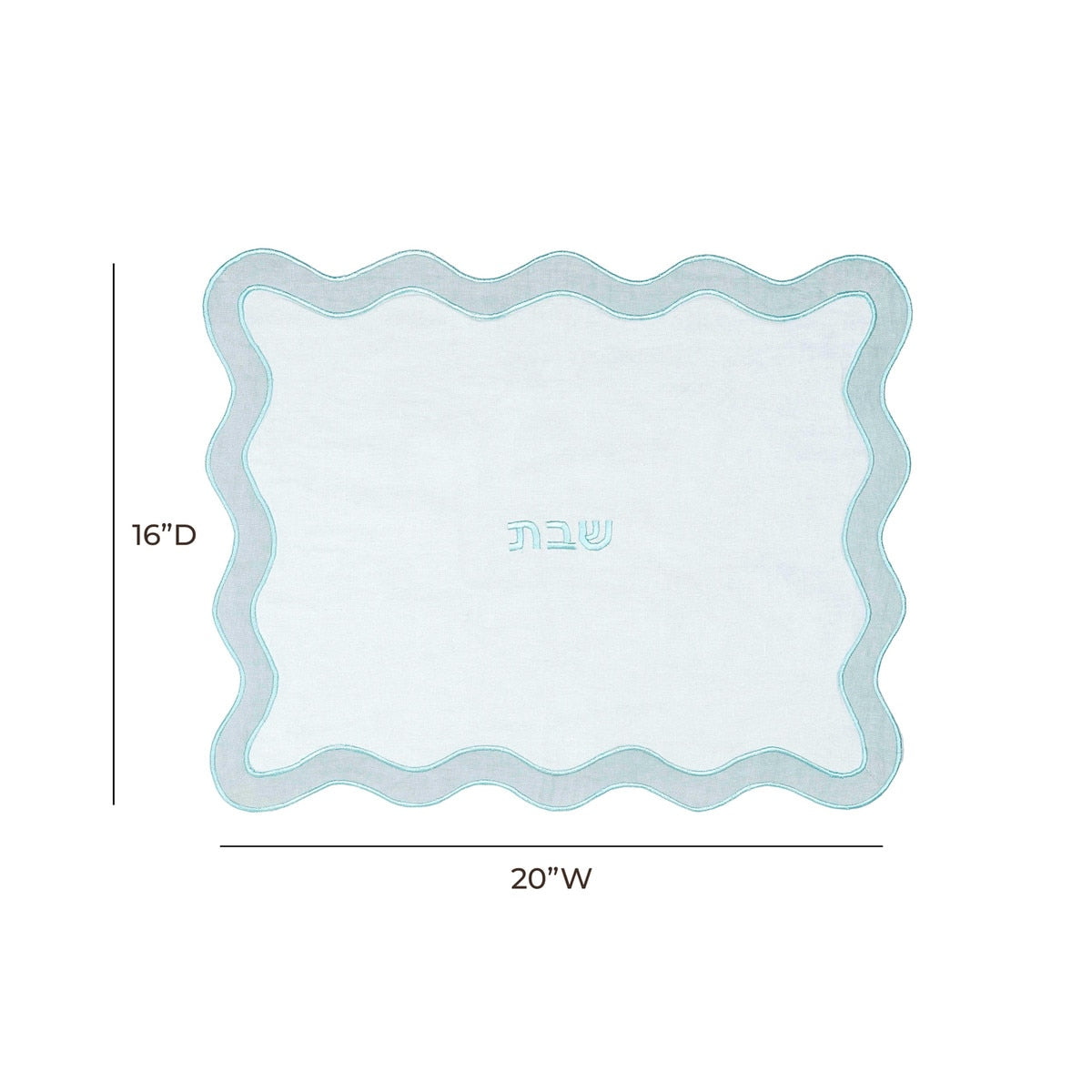 TOV  Wavy Challah Cover