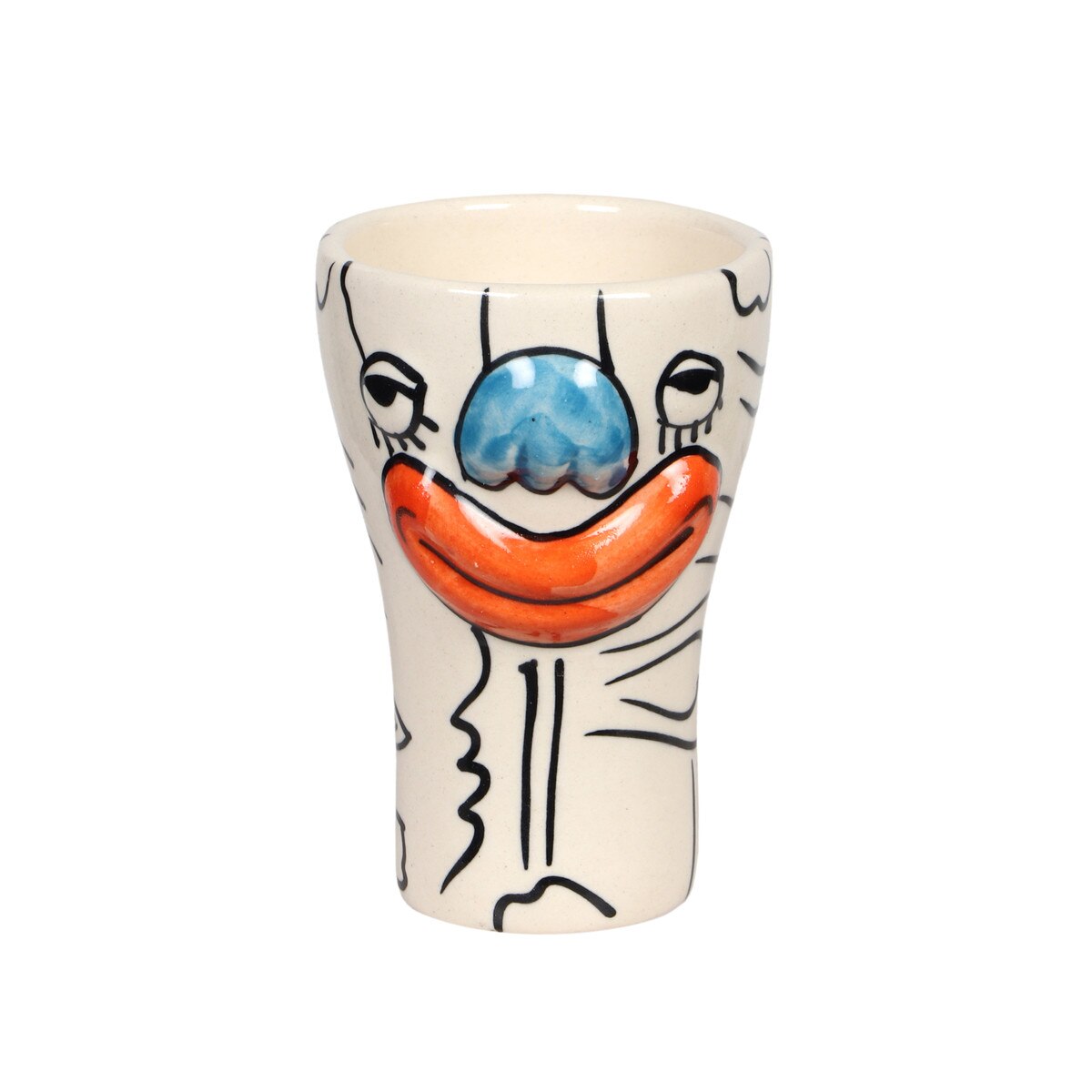 Velma 'Bashful' Ceramic Glasses - Set of 4