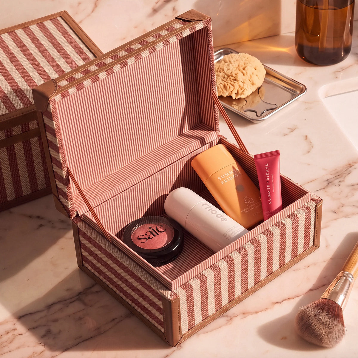 Kora Cotton Jute Contract-Grade Keepsake Box Set