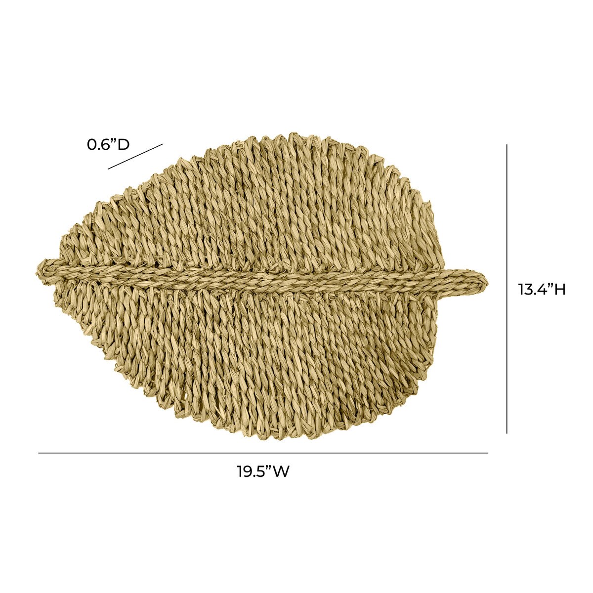 Leaf Seagrass Placemat - Set of 4