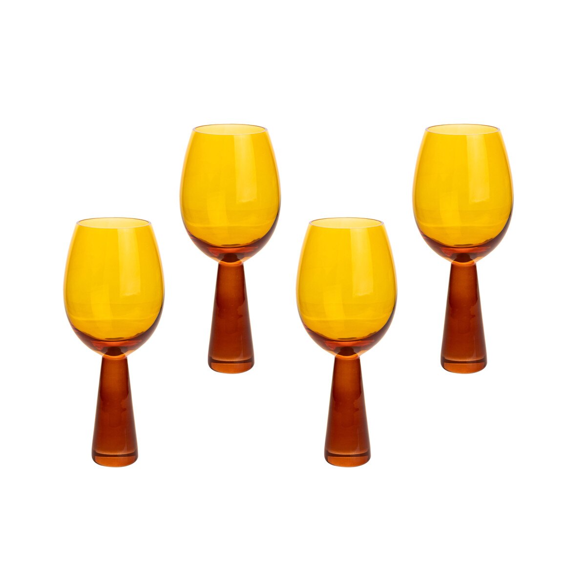 Verres à vin rosé - Lot de 4