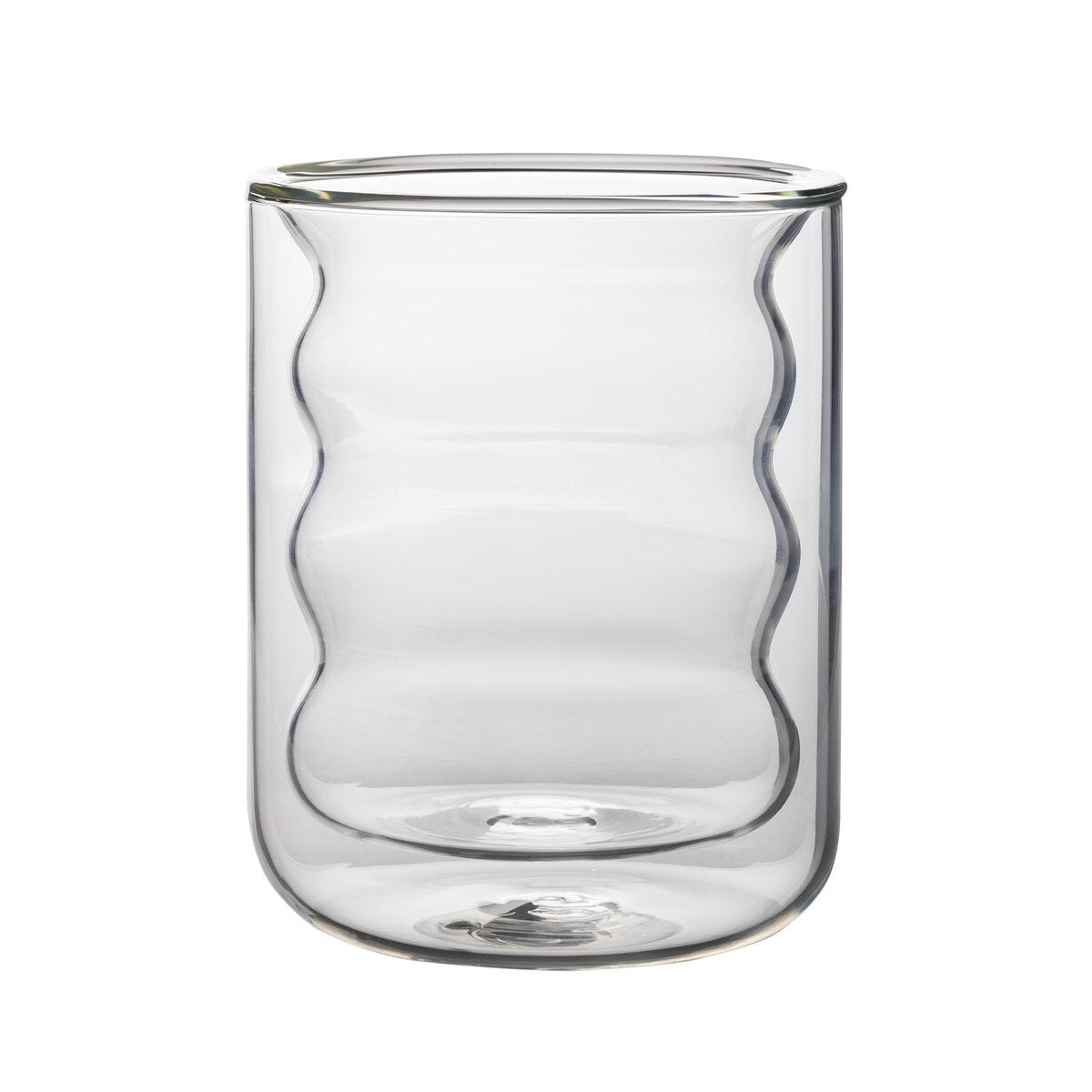 Waves Water Glass - Set of 4