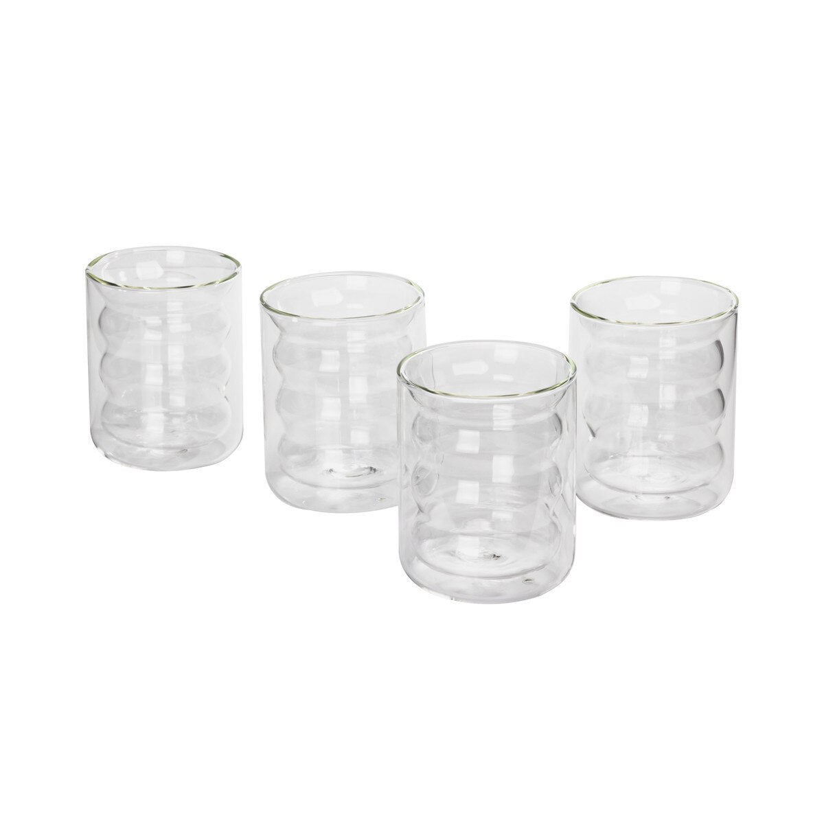 Waves Water Glass - Set of 4