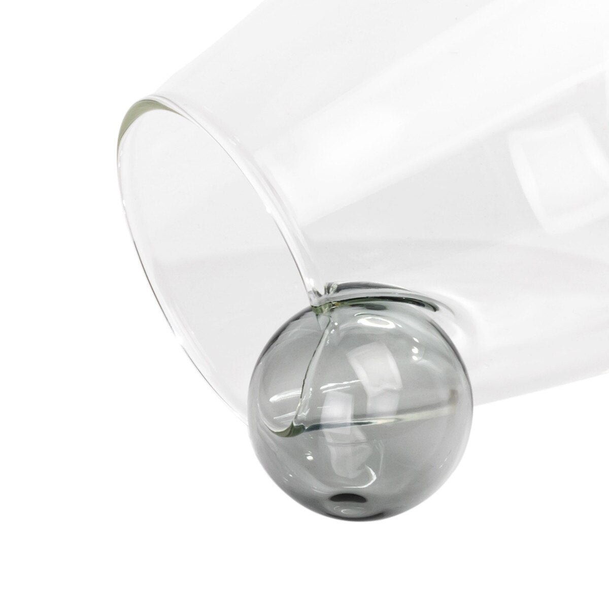 Verre à eau transparent Boule - Lot de 4