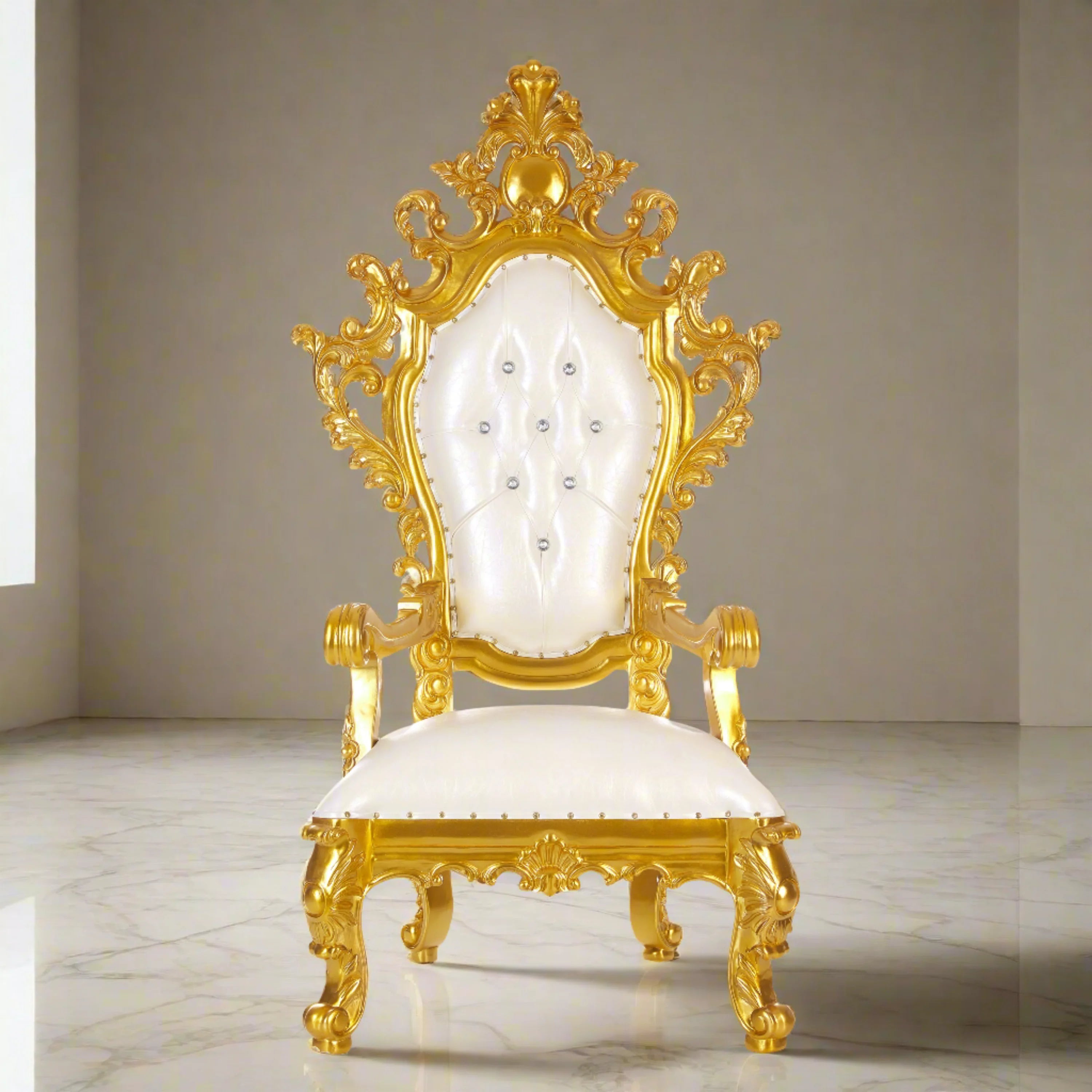 King Darius Royal Throne Chair