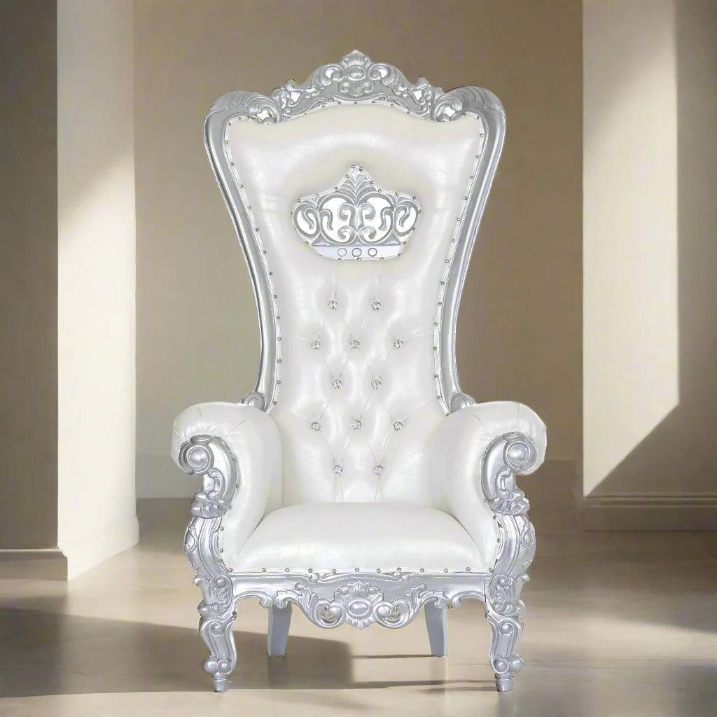 Crown Tiffany Throne Chair