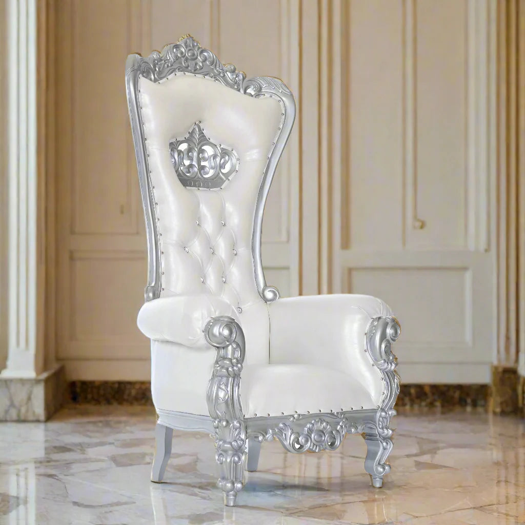 Crown Tiffany Throne Chair