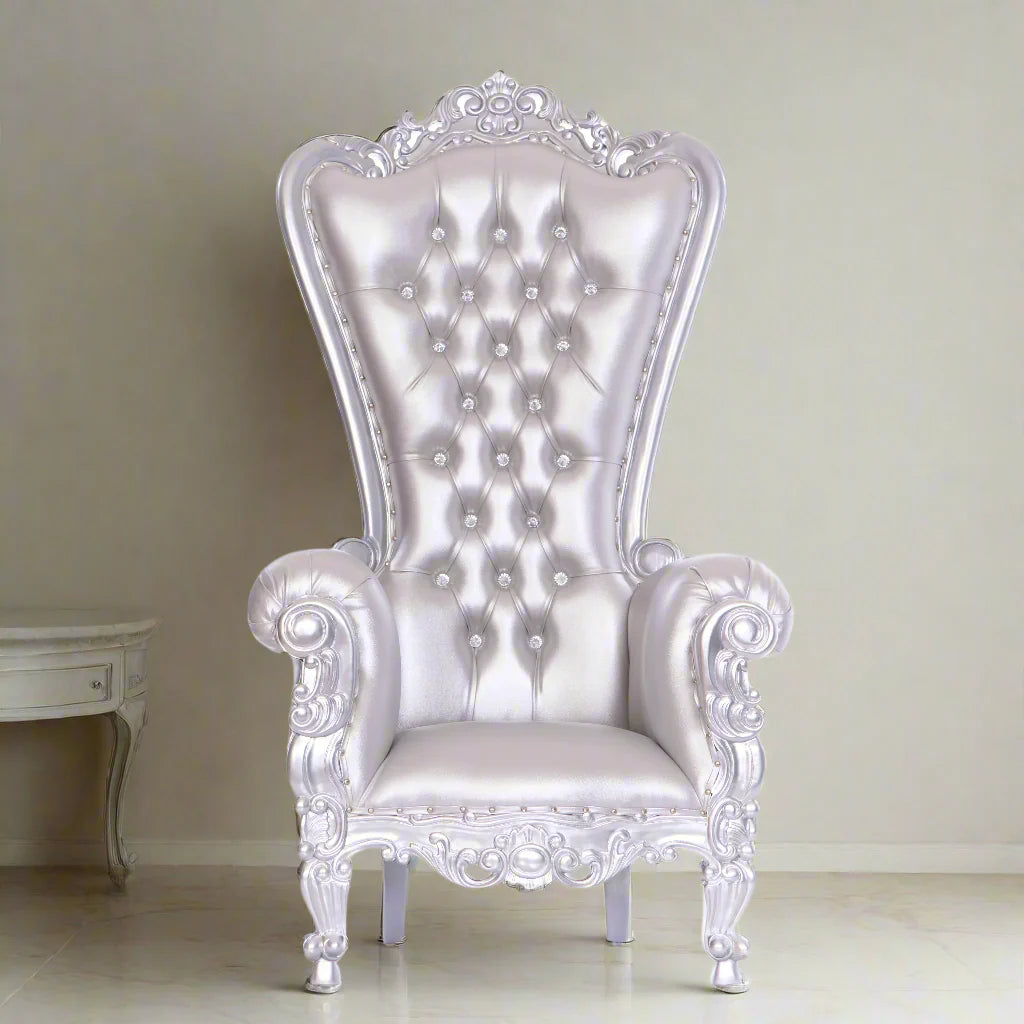 Queen Tiffany Throne Chair - Vinyl