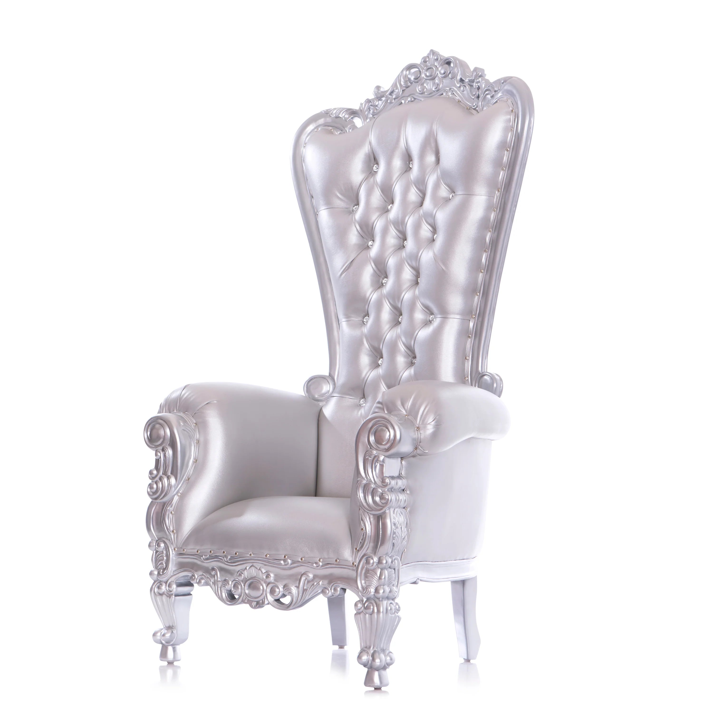 Queen Tiffany Throne Chair - Vinyl