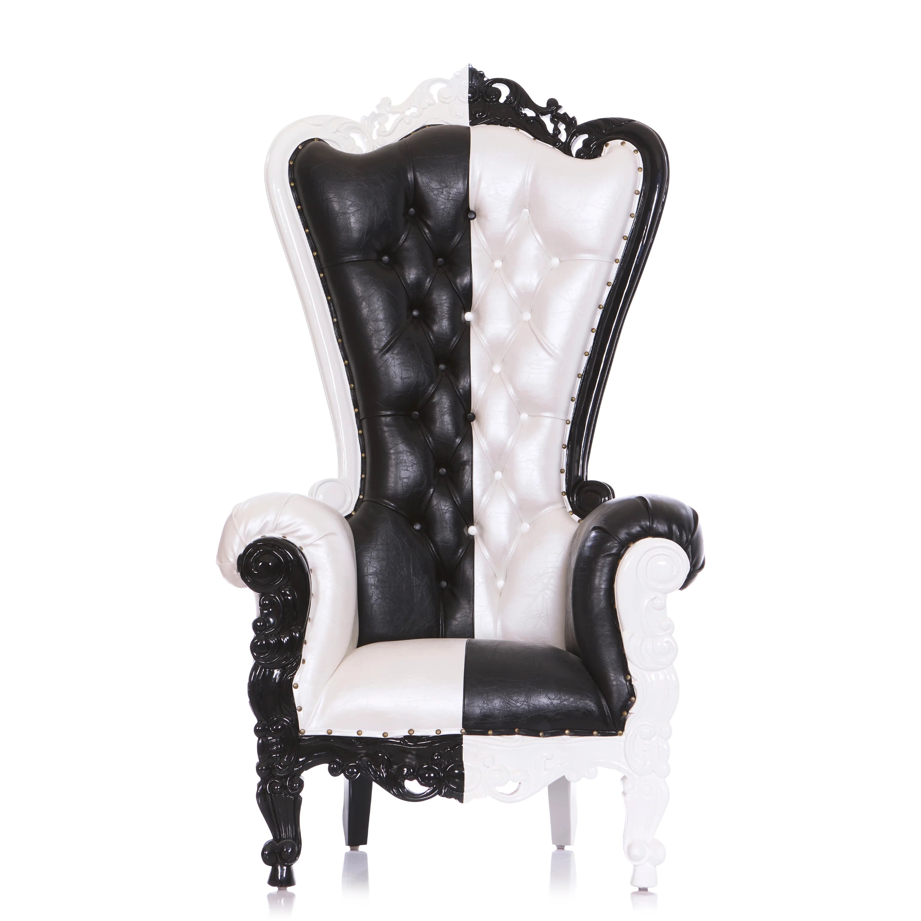 Queen Tiffany Throne Chair - Vinyl
