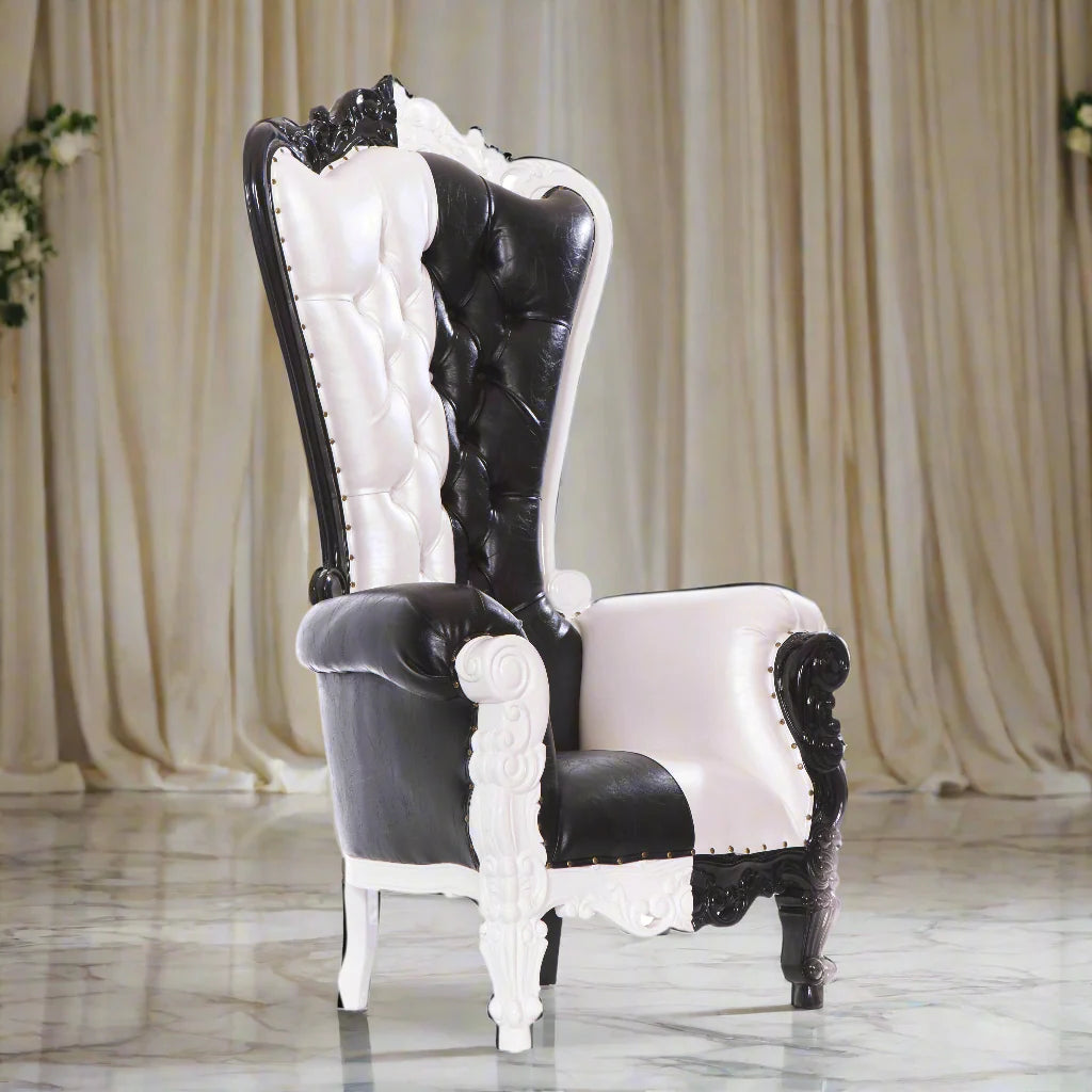 Queen Tiffany Throne Chair - Vinyl