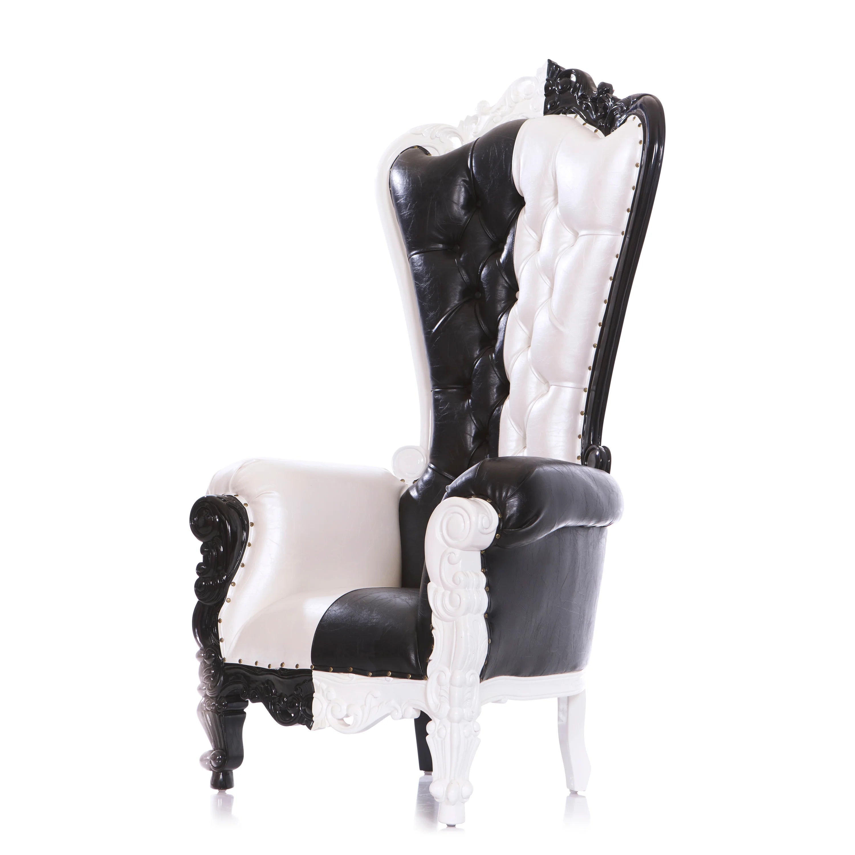Queen Tiffany Throne Chair - Vinyl