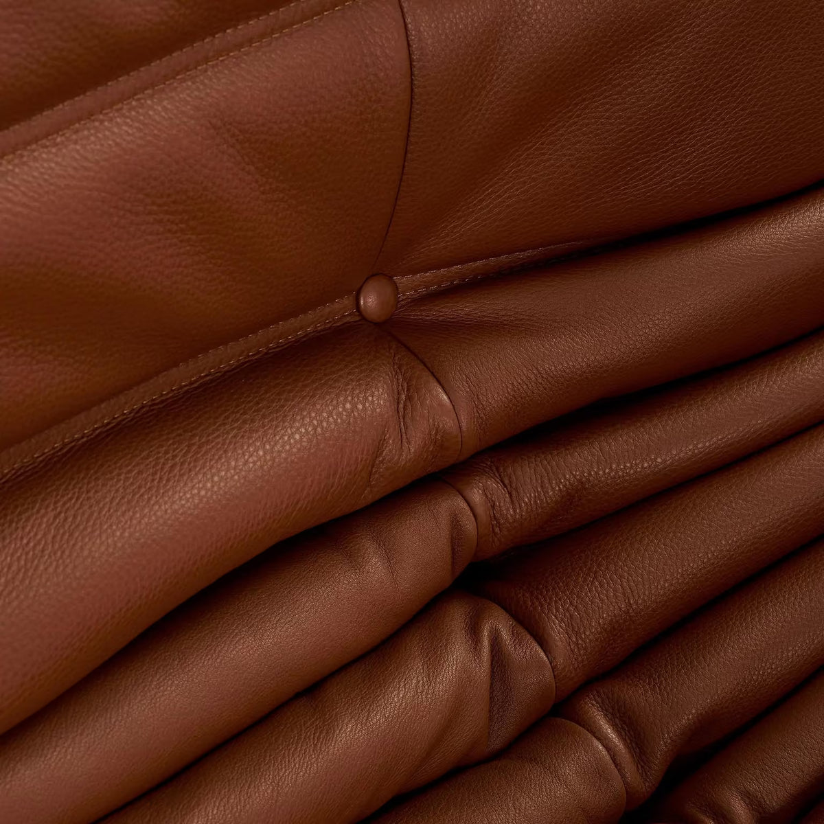 Togo Leather Sofa